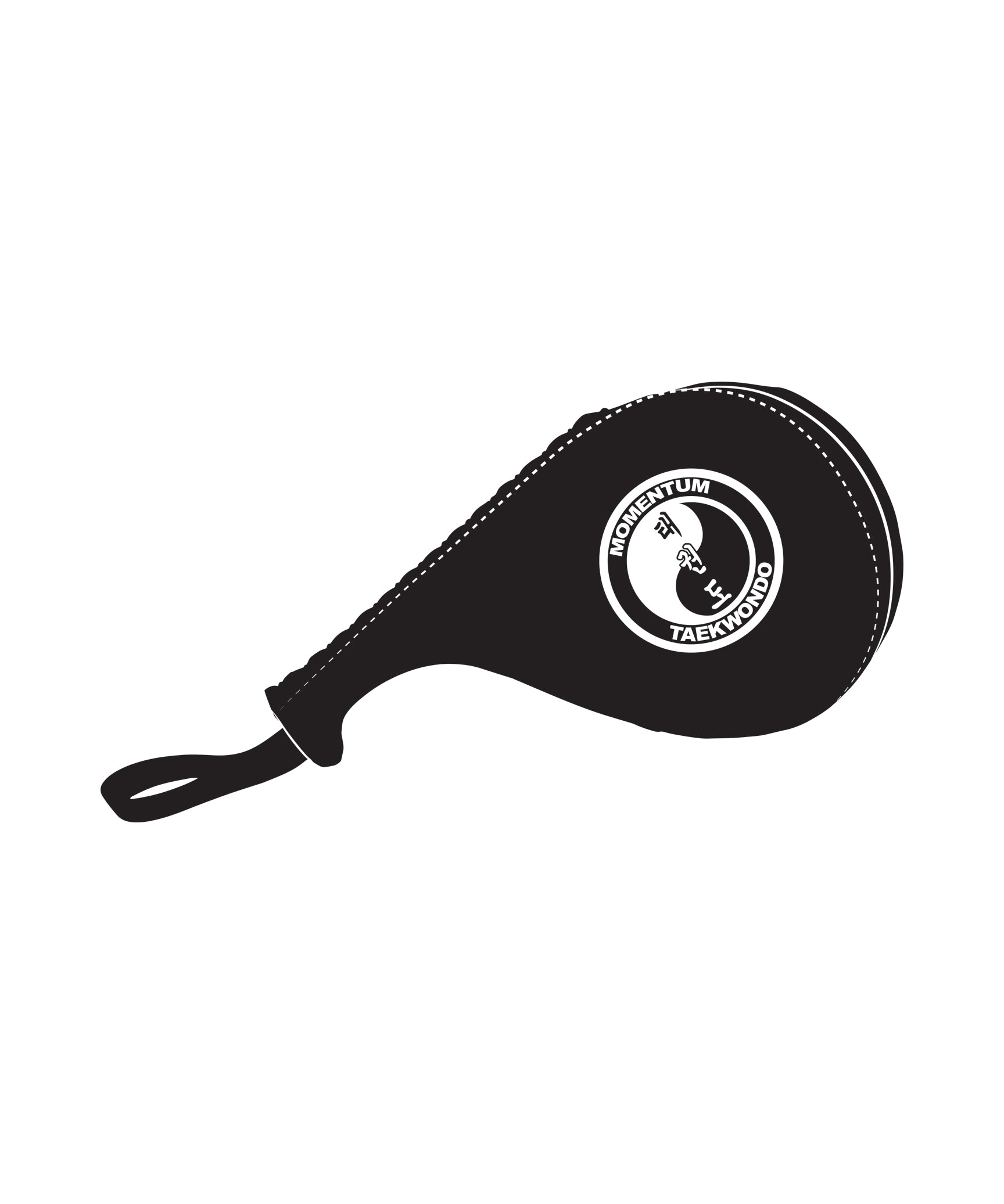 ADULT DOUBLE PADDLE CUSTOM, Black