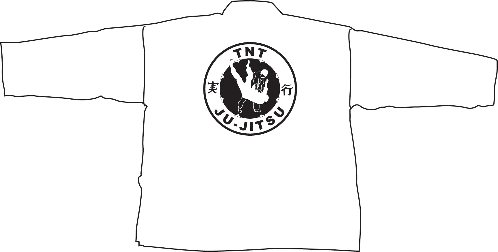 6oz Lightweight Student Jacket Custom, White