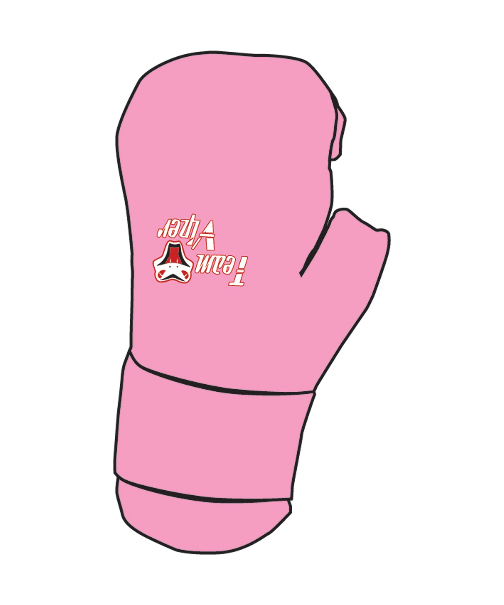 Century Glove Blank, Neon Pink