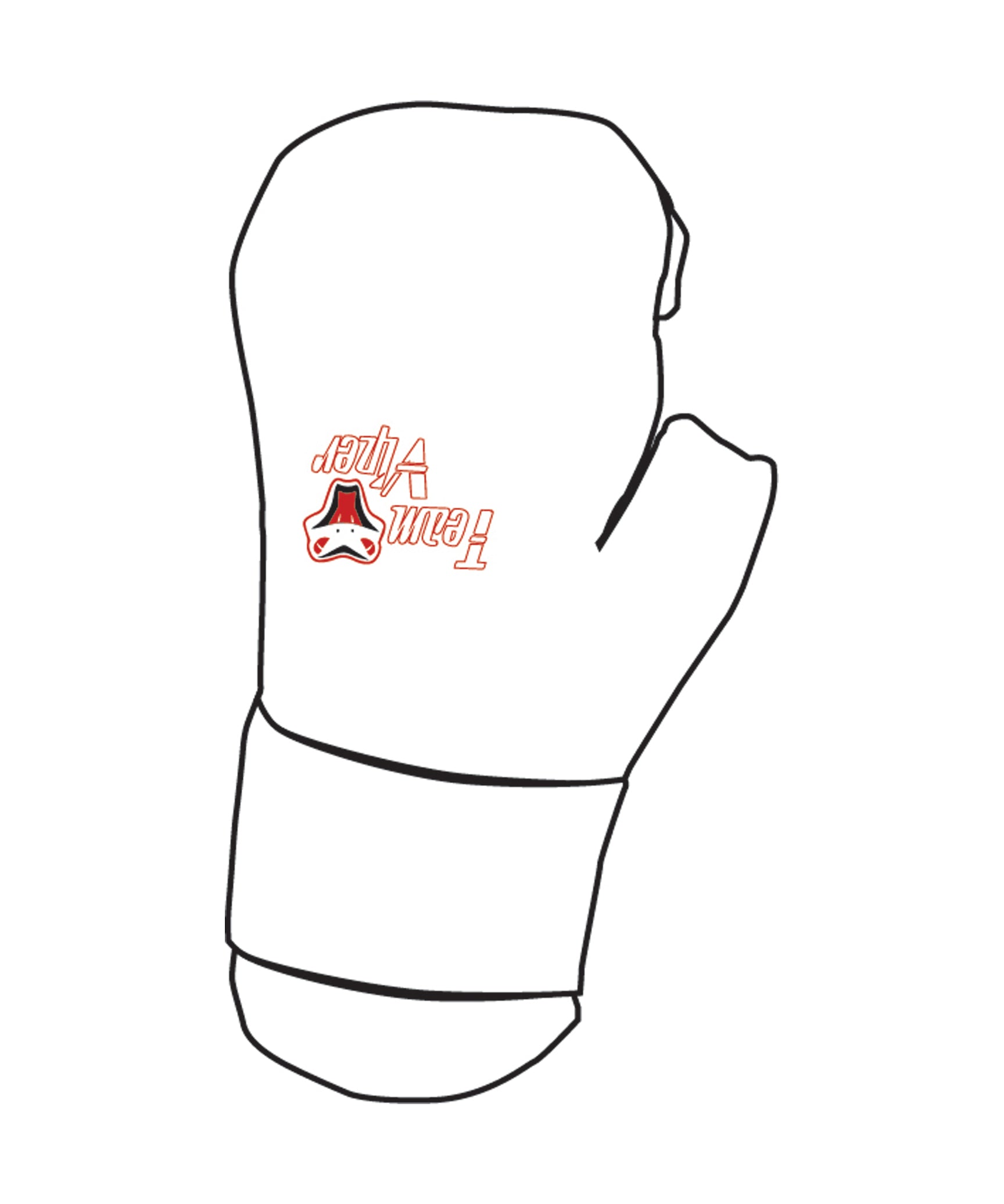 Century Glove Blank, White