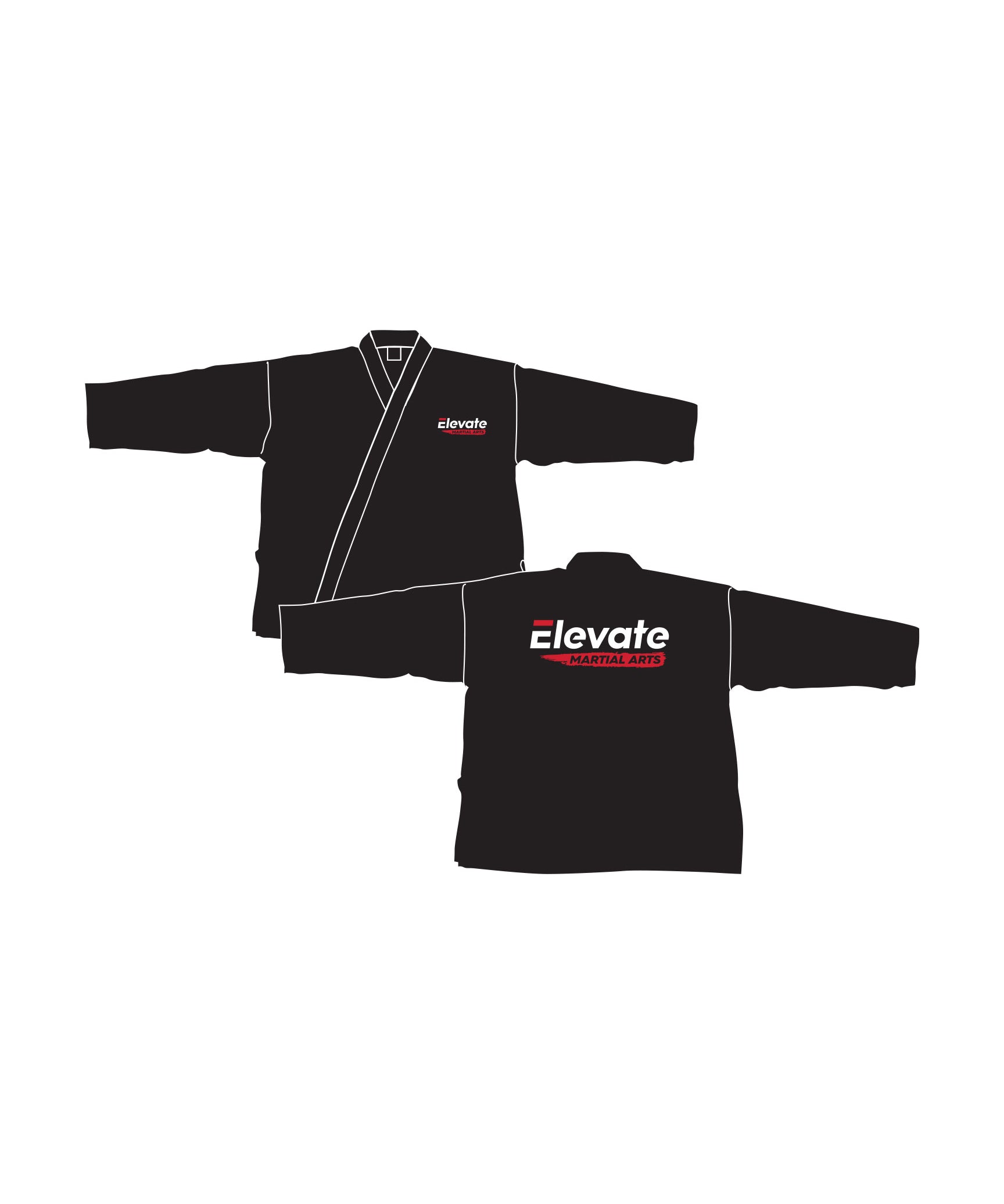 Lightweight Student Uniform, Black
