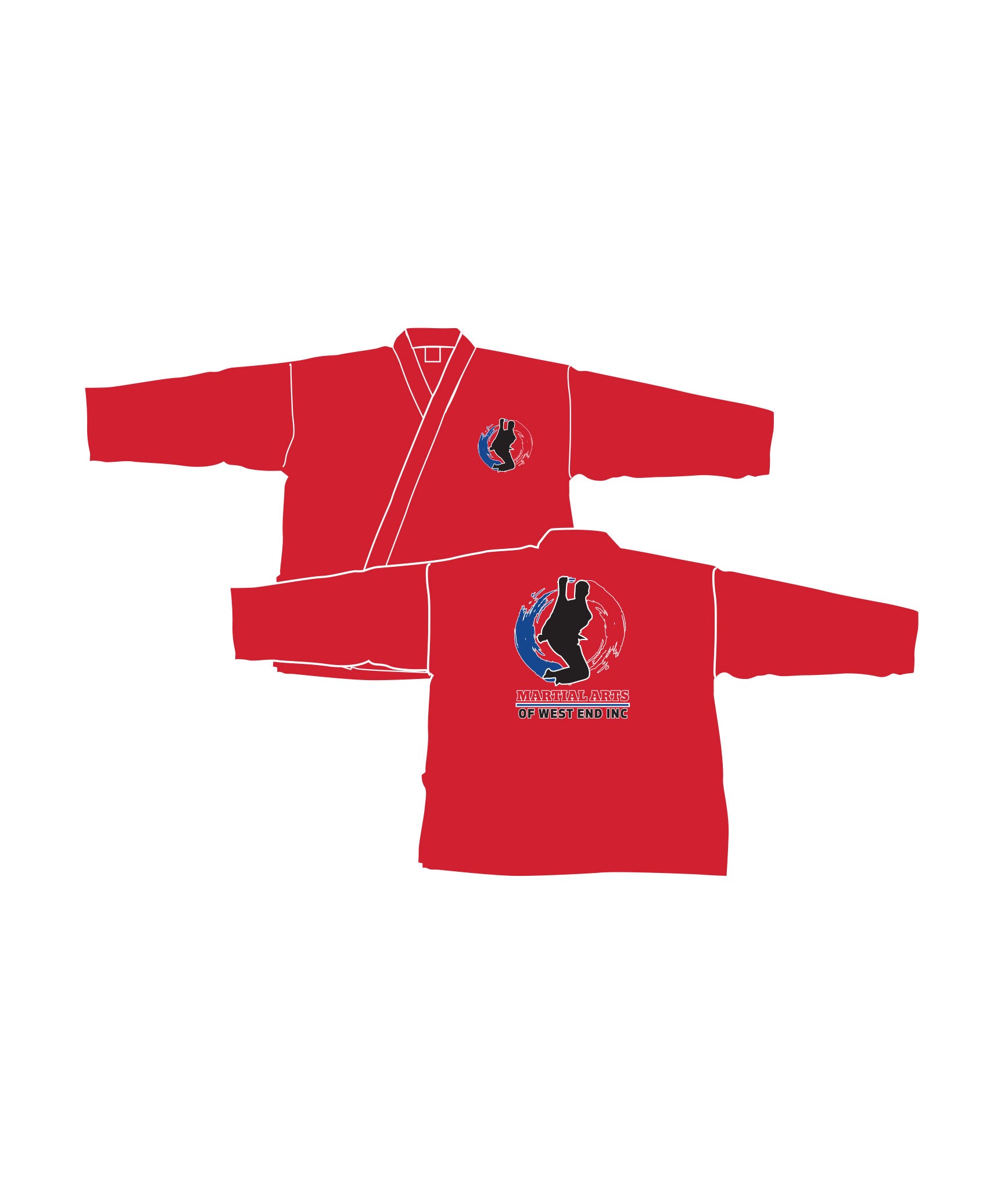 Student Elastic Uniform, Red