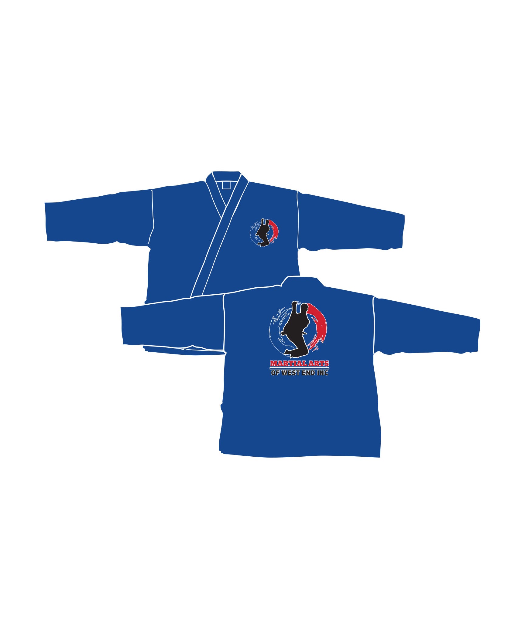 Student Elastic Uniform, Blue