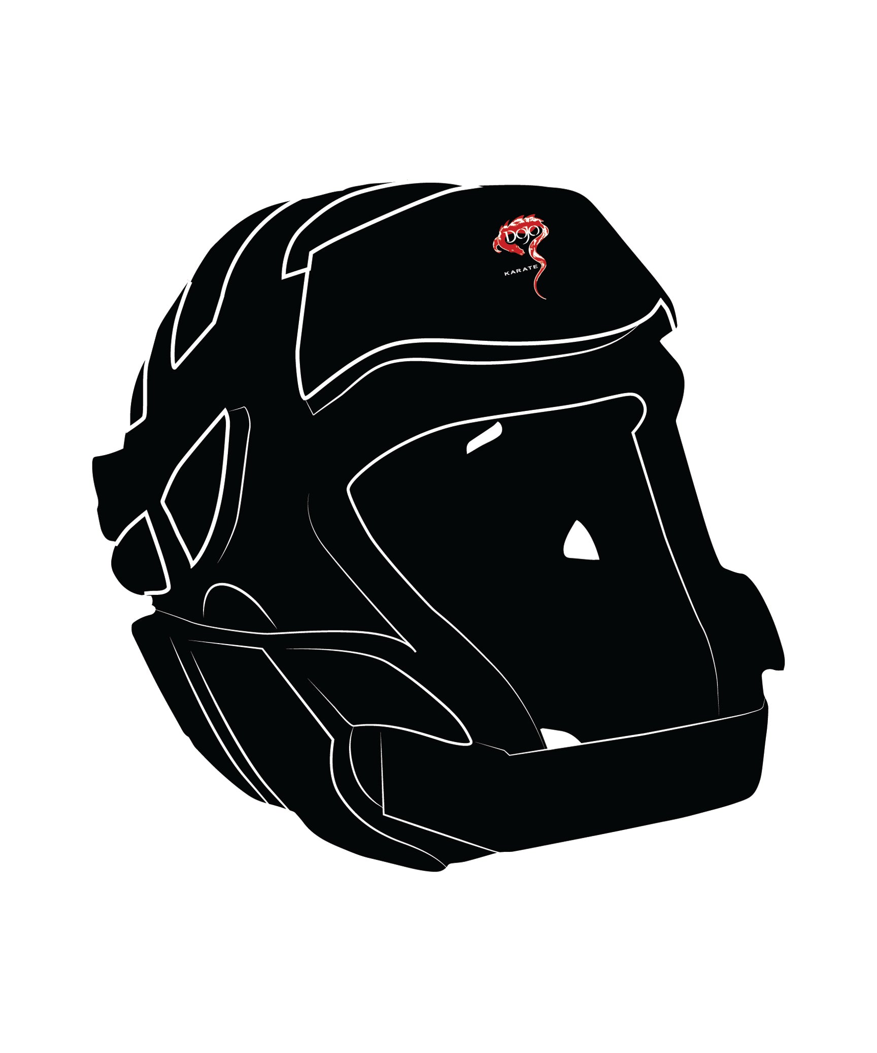 Headgear Powerline 2.0 Custom, Black