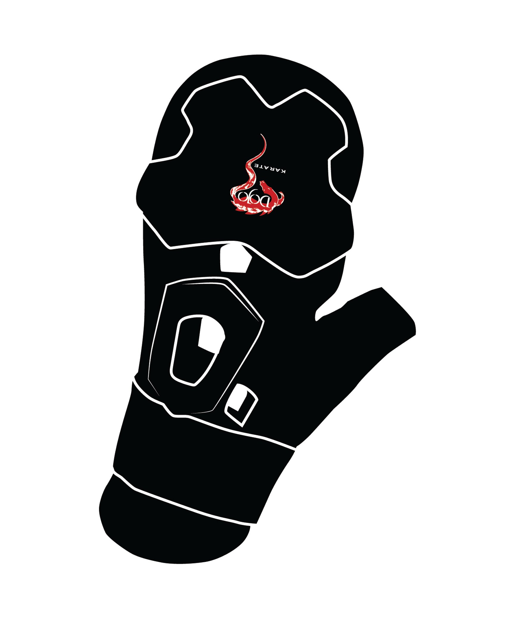 P2 Blank Glove, Black