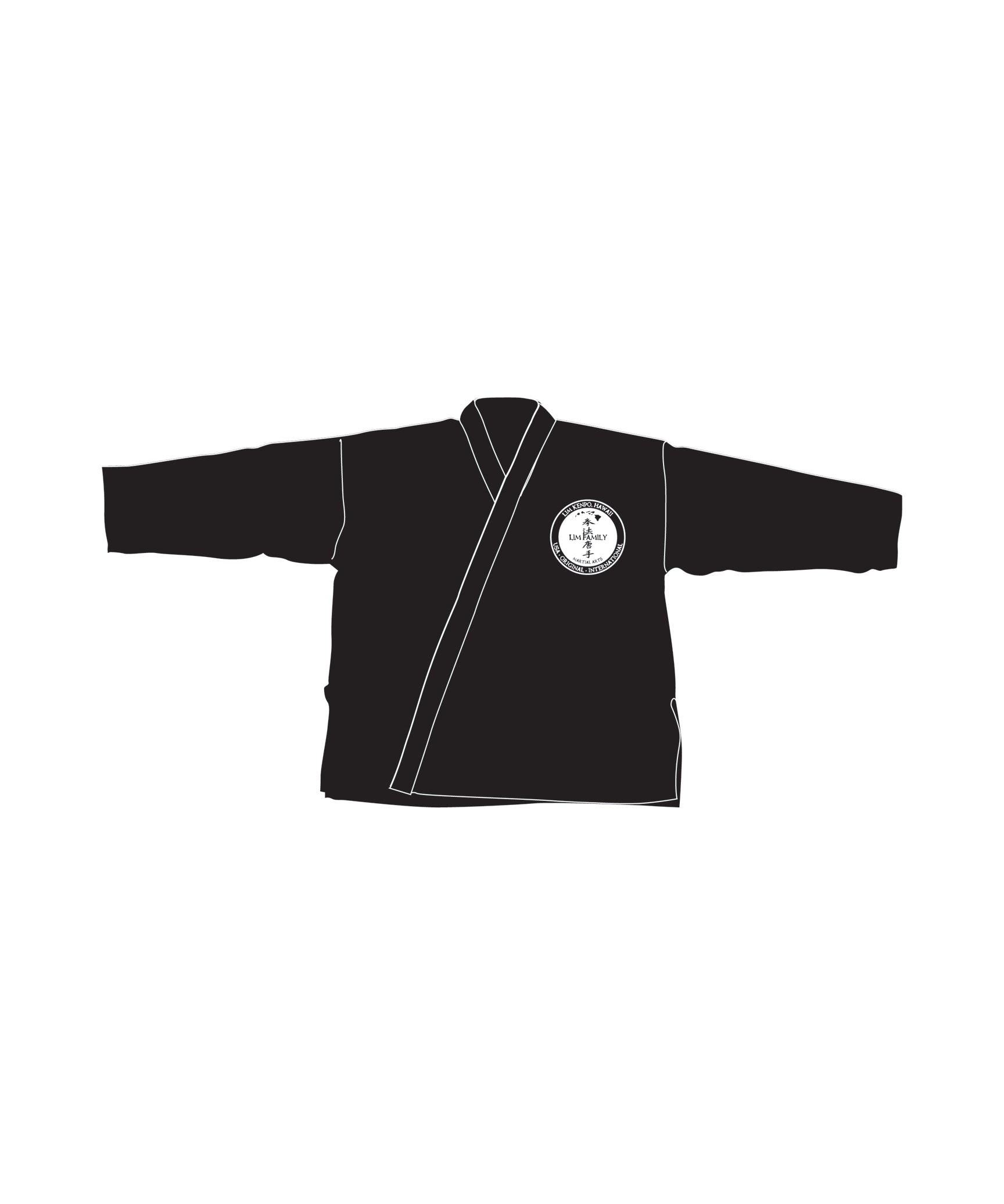 Lightweight Student Uniform, Black