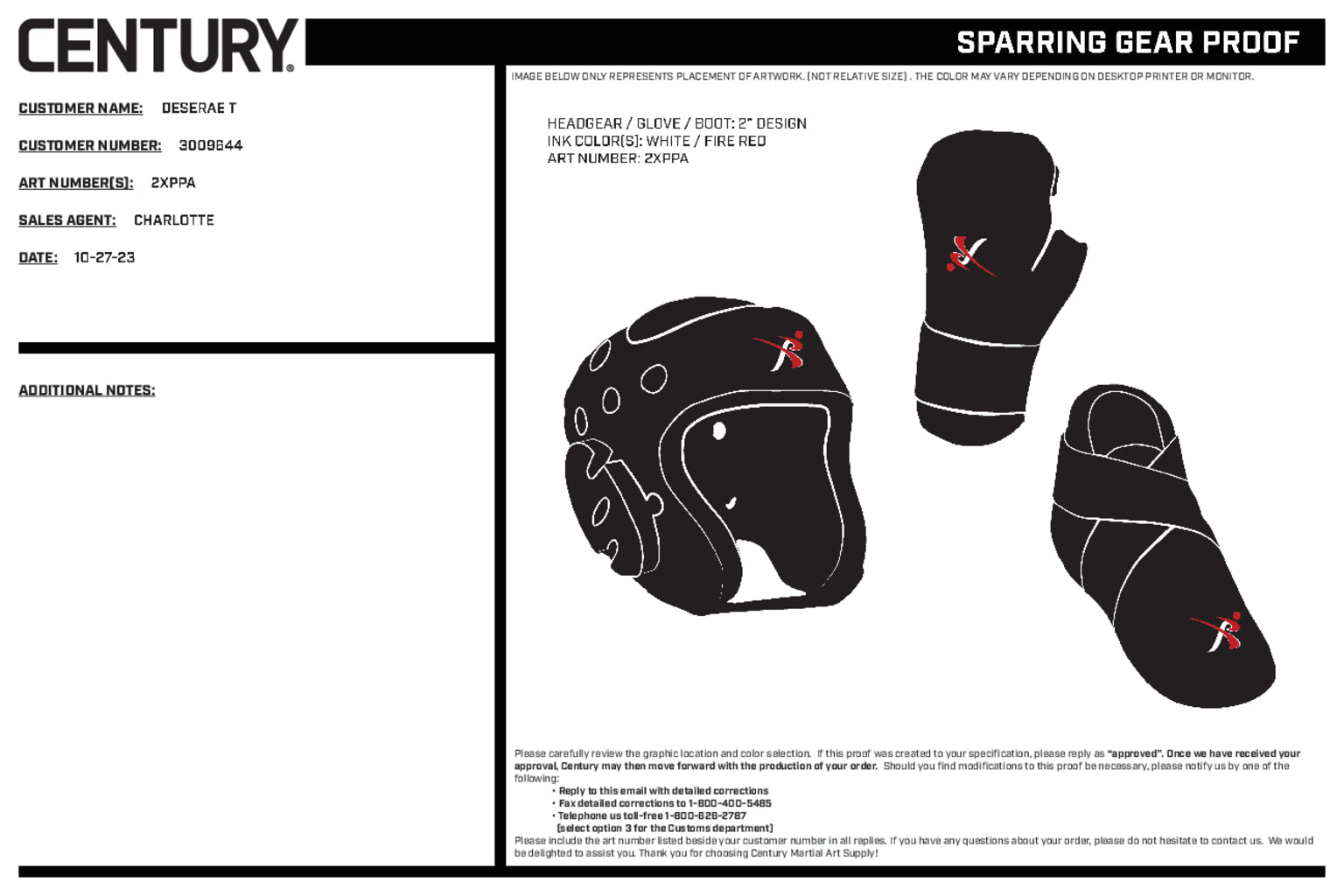 Century Glove Blank, Black