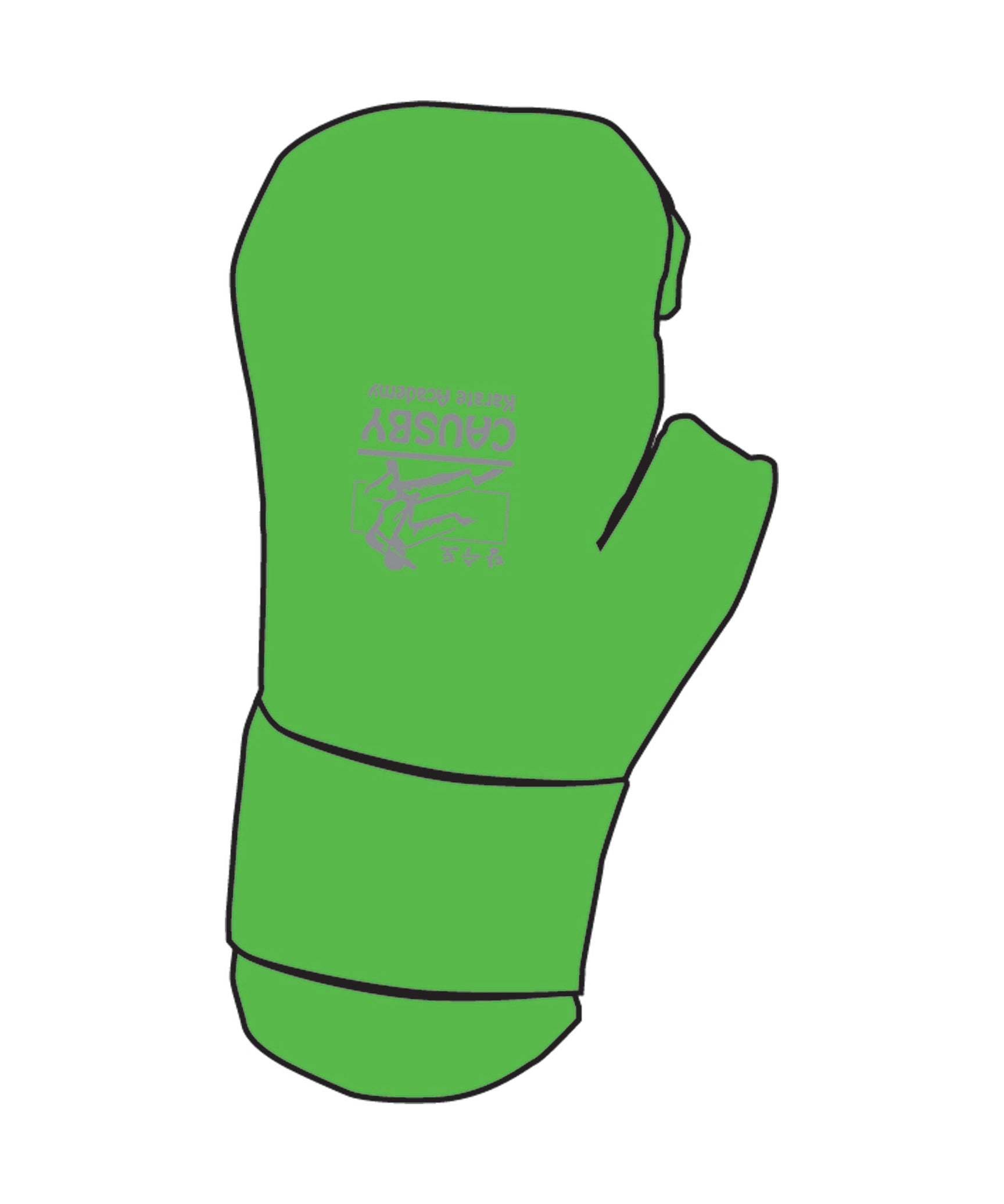 Century Glove Blank, Neon Green