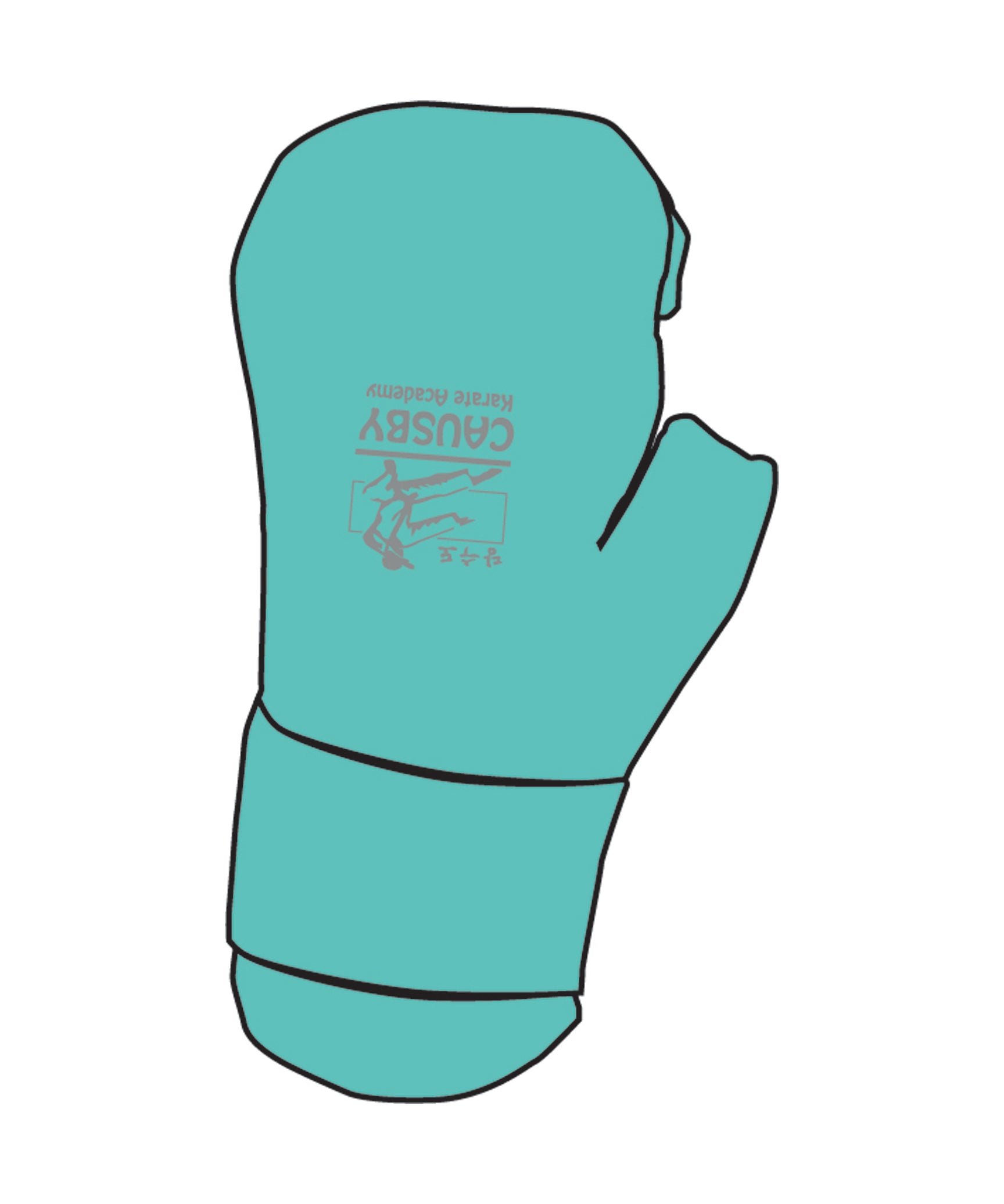 Century Glove Blank, Teal