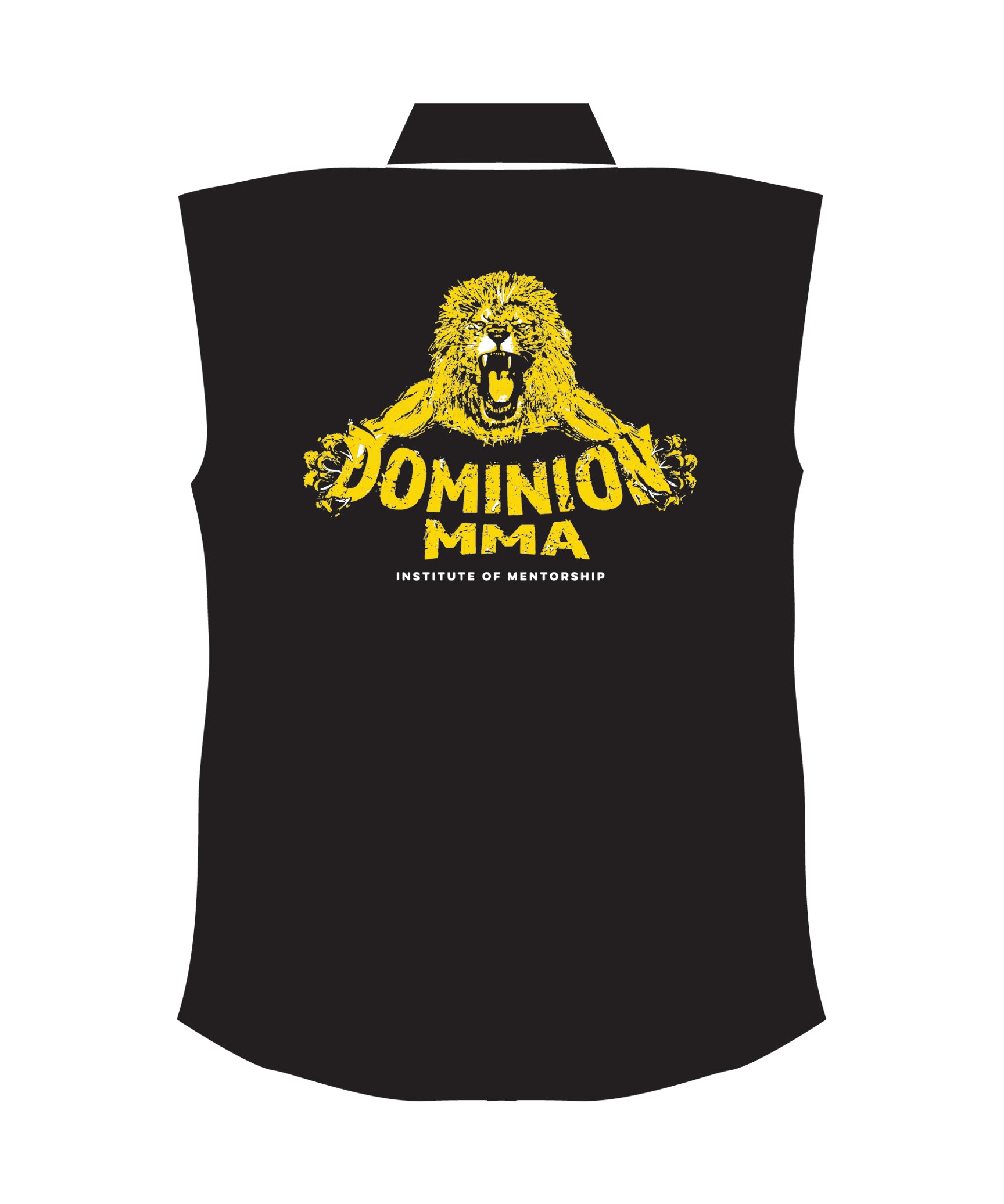 8oz Sleveless Traditional Top, Black