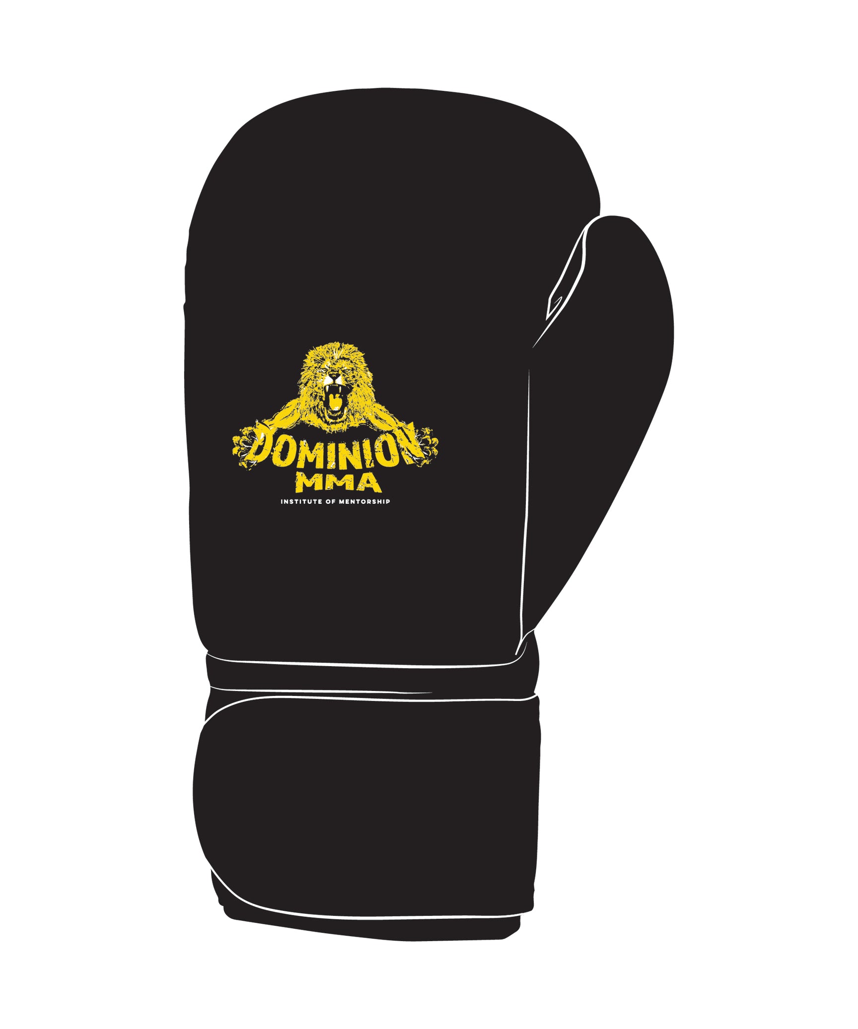 Custom Boxing Glove, Black