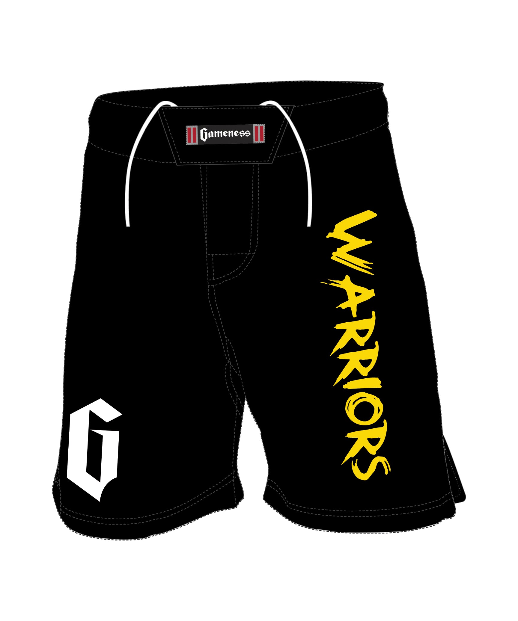 Gameness Train for life Shorts - Custom, Black