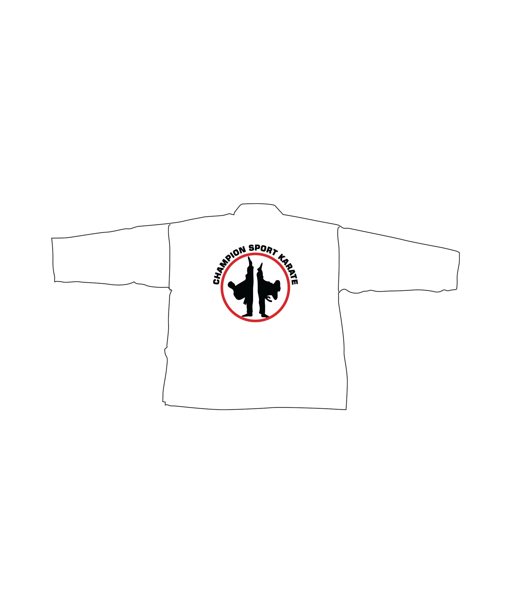 Lightweight Student Uniform, White