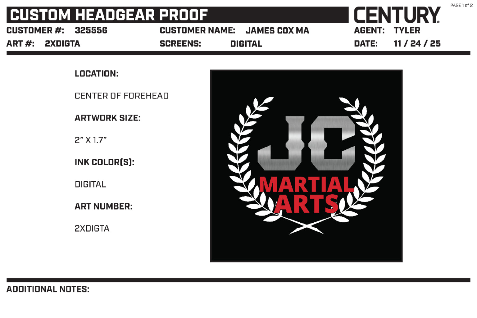 Custom Headgear, Black