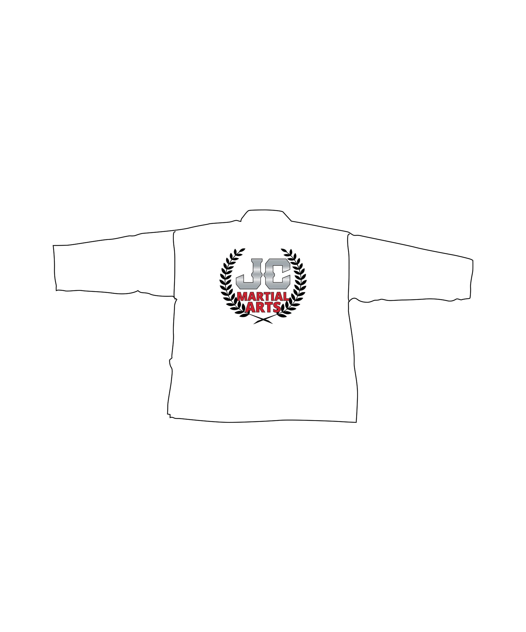 Student Elastic Uniform, White