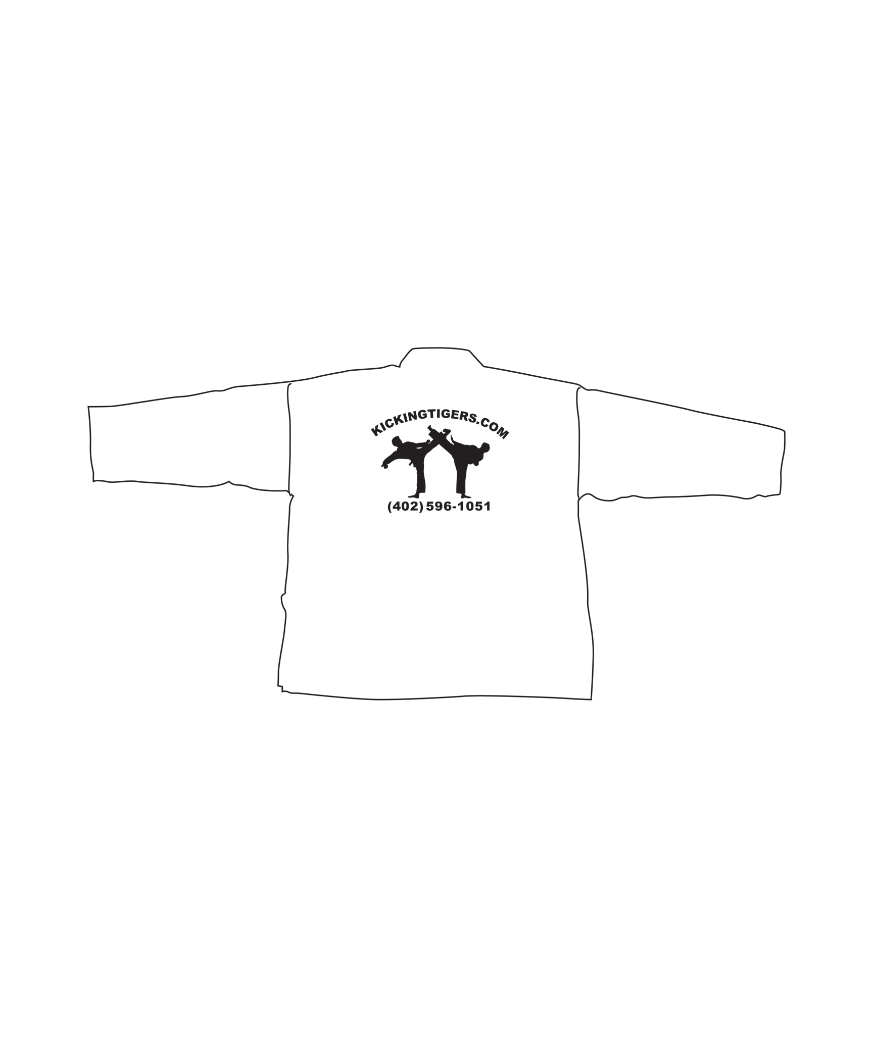 Lightweight Student Uniform, White
