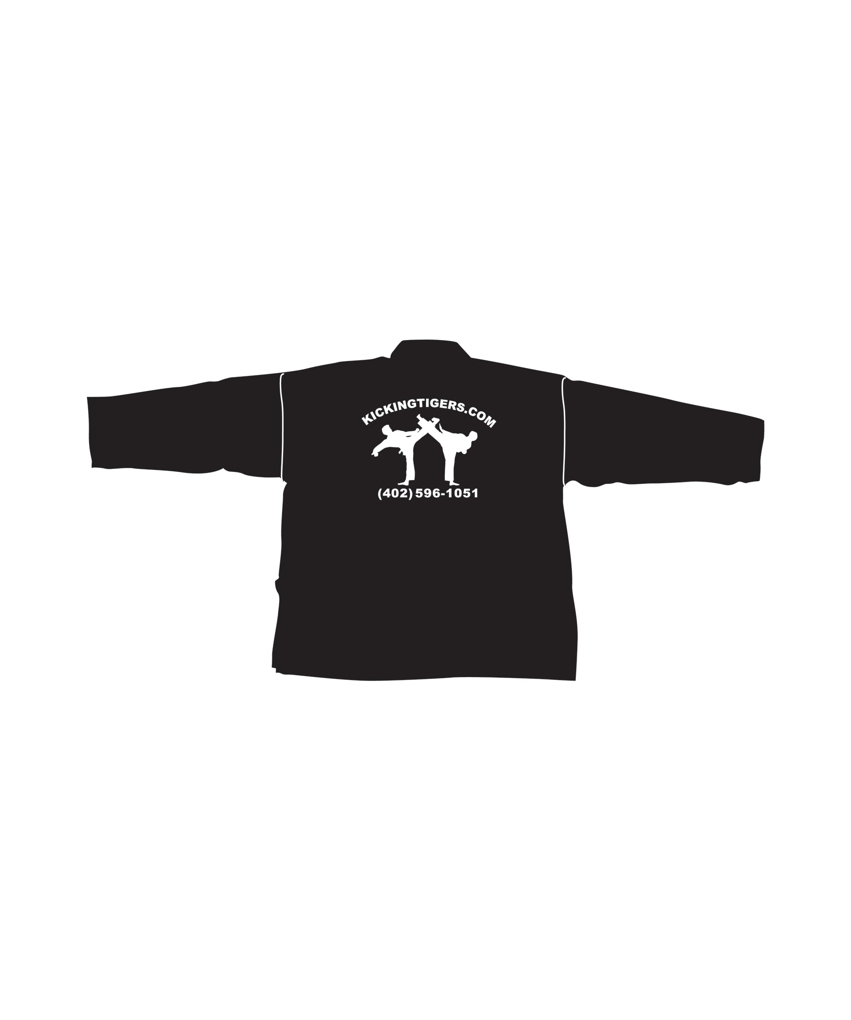 Lightweight Student Uniform, Black