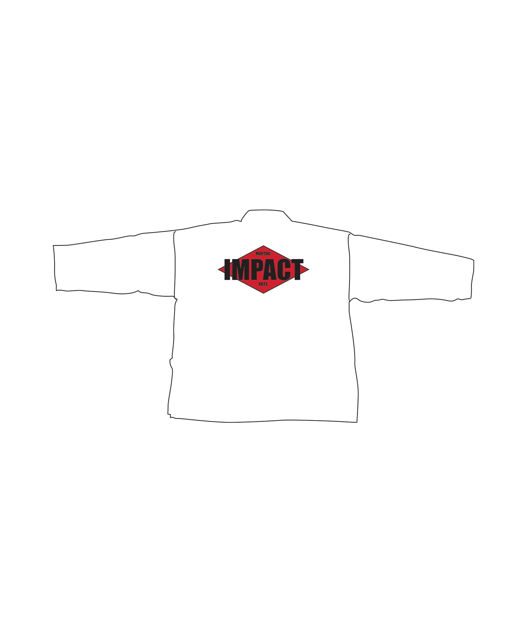 Lightweight Student Uniform, White