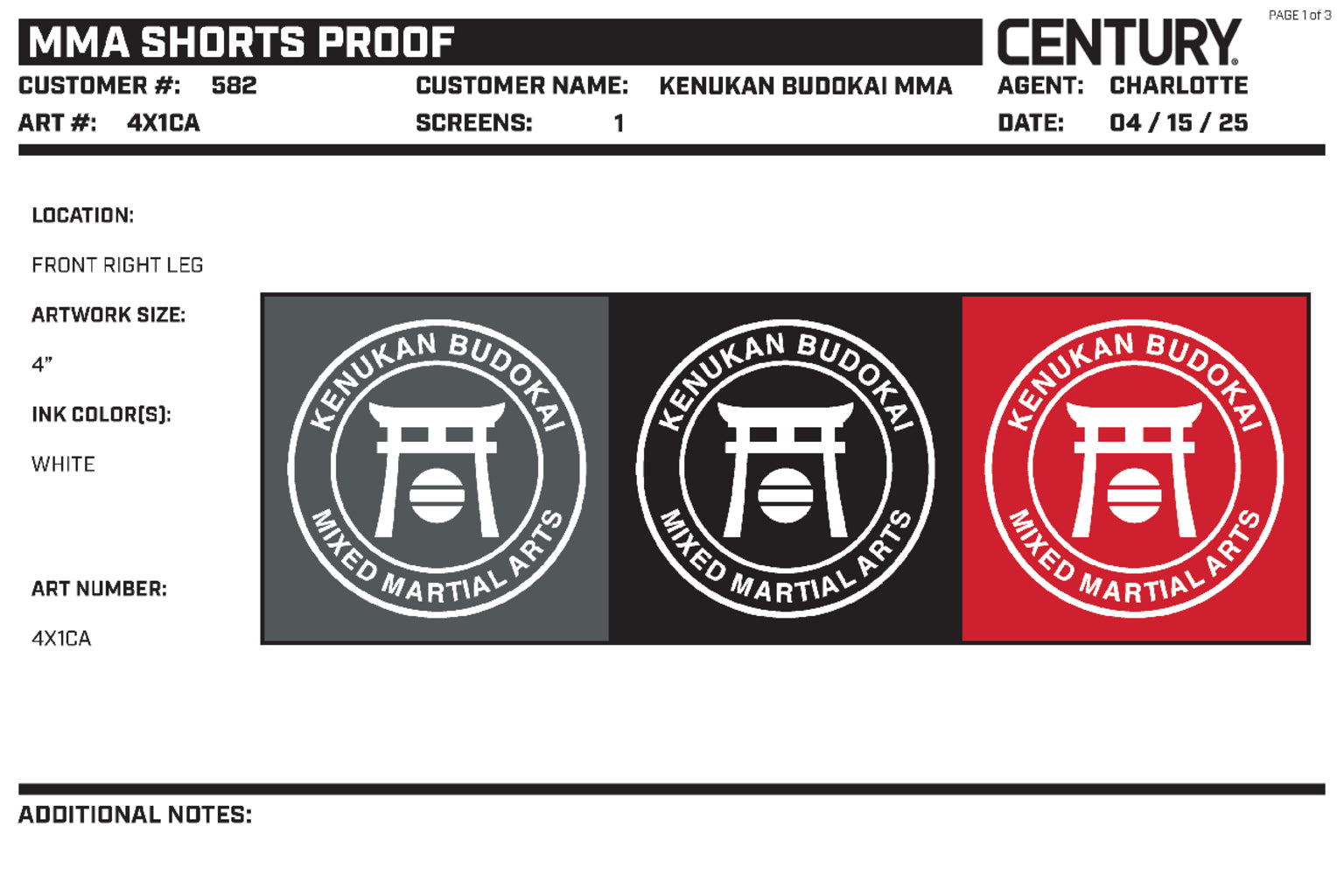 Mma Short Custom Black, Charcoal