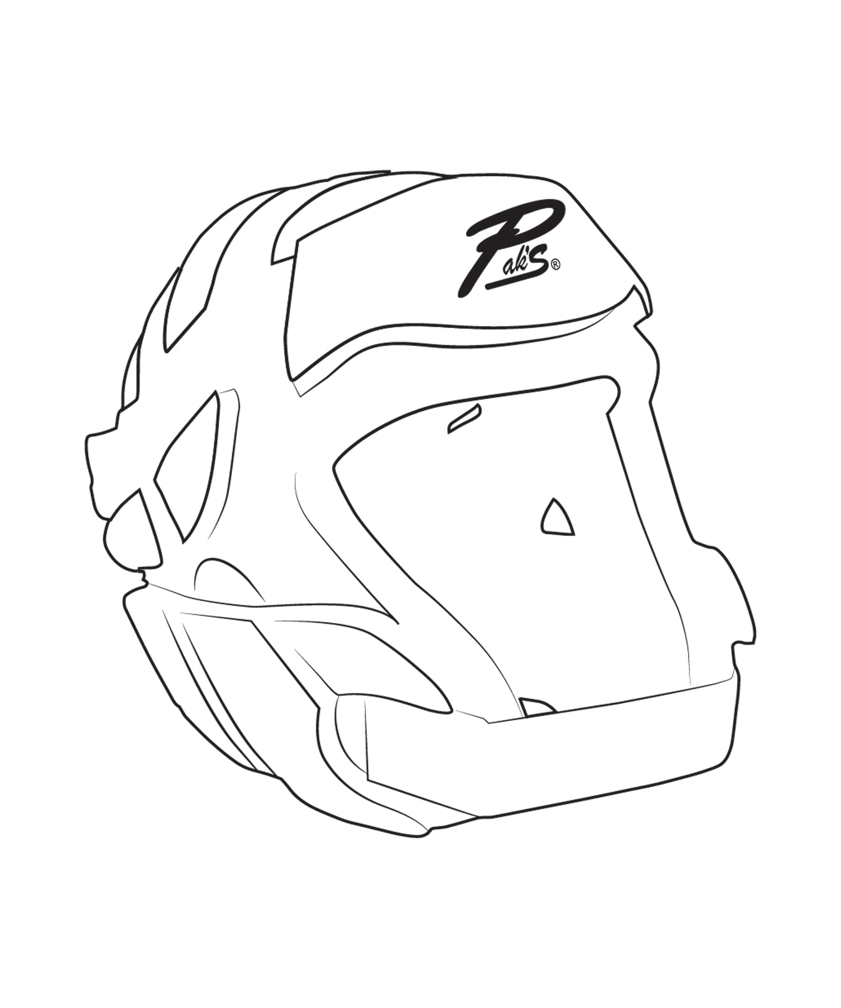 Century Headgear Custom, White