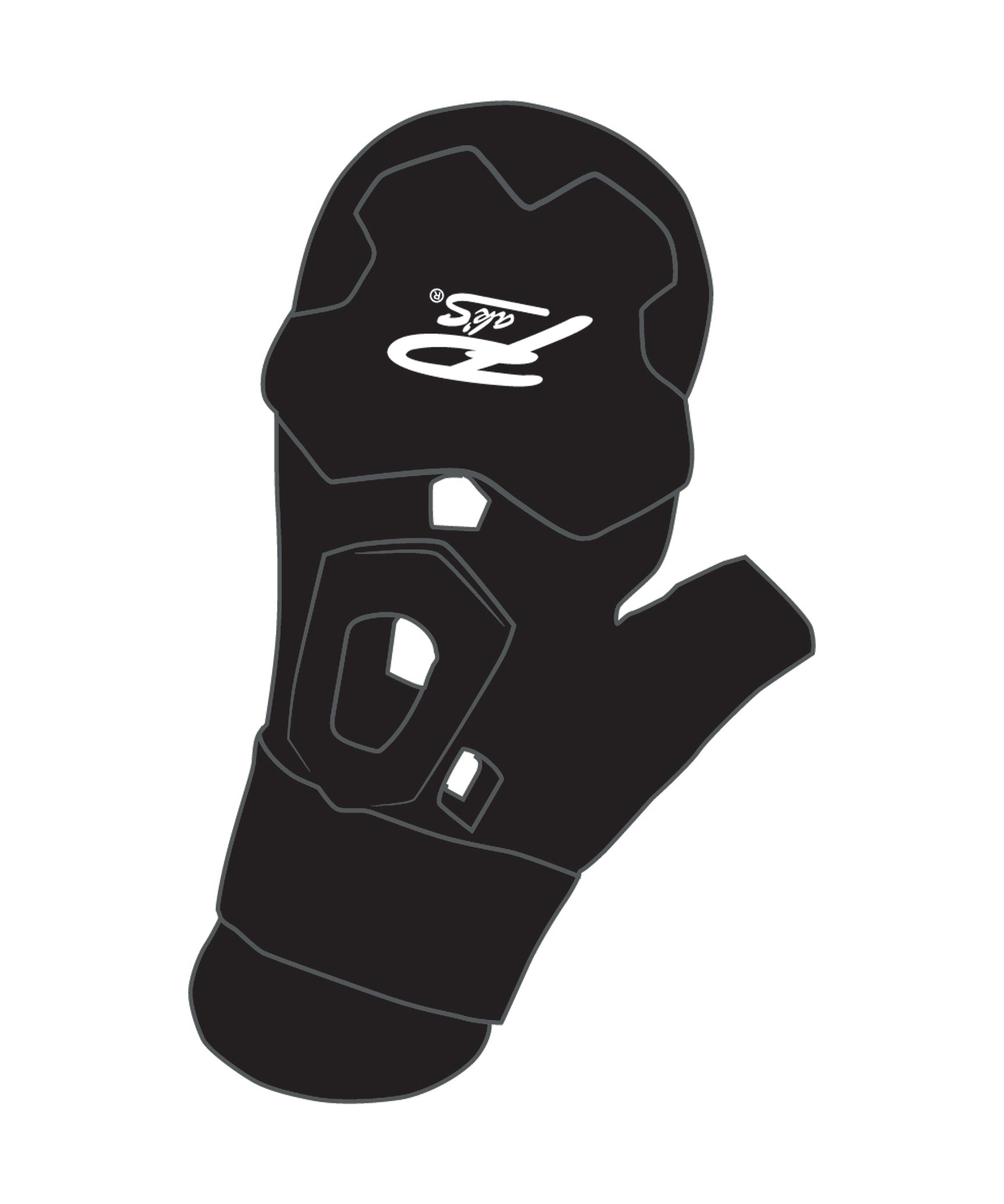 Century Glove Blank, Black