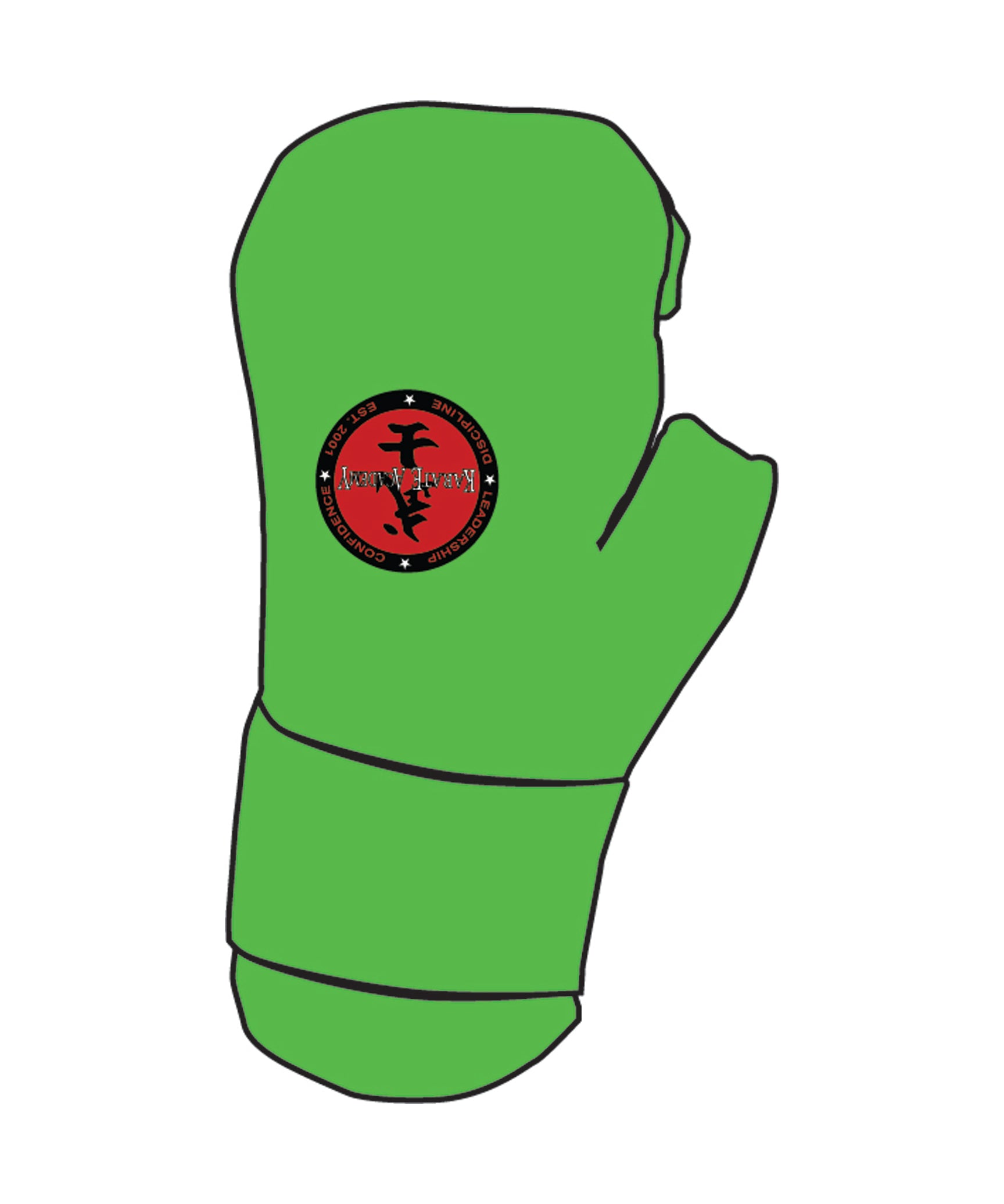 Century Glove Blank, Neon Green