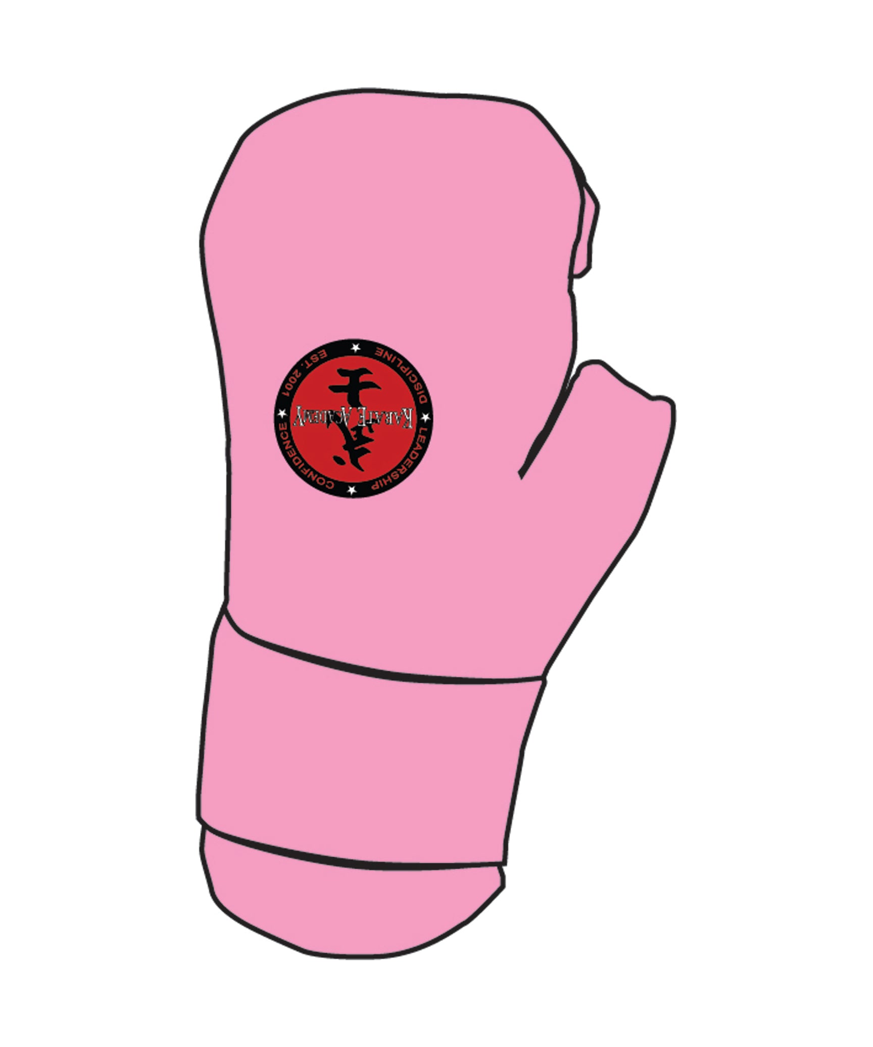 Century Glove Blank, Neon Pink