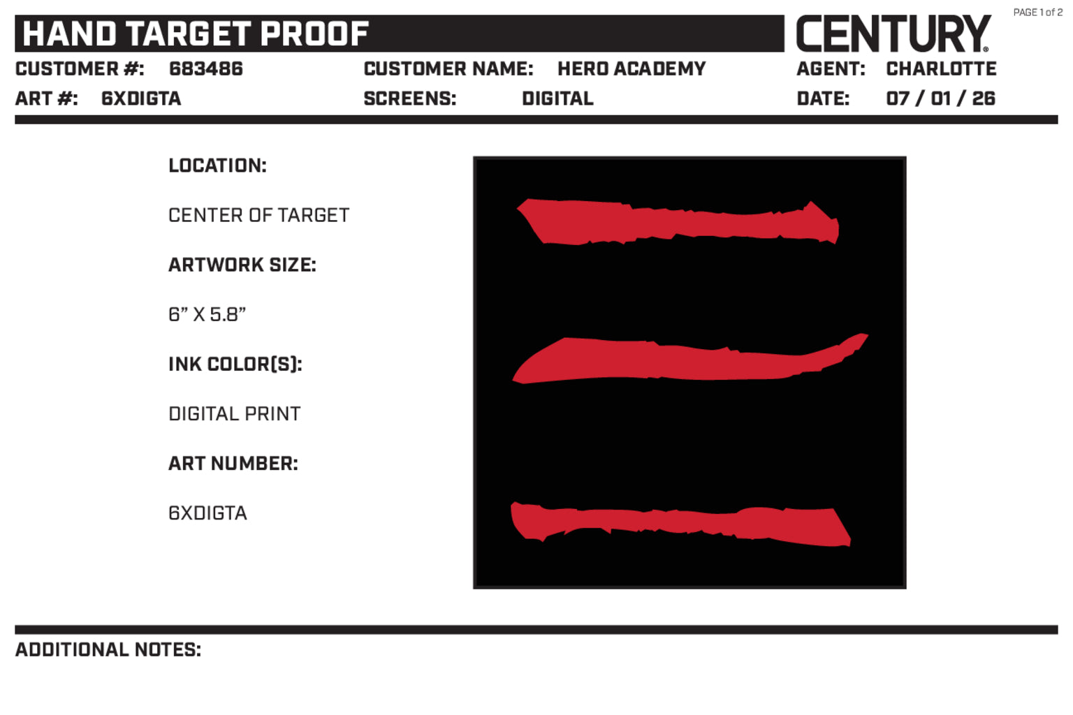 CUSTOM HAND TARGET Black, Black