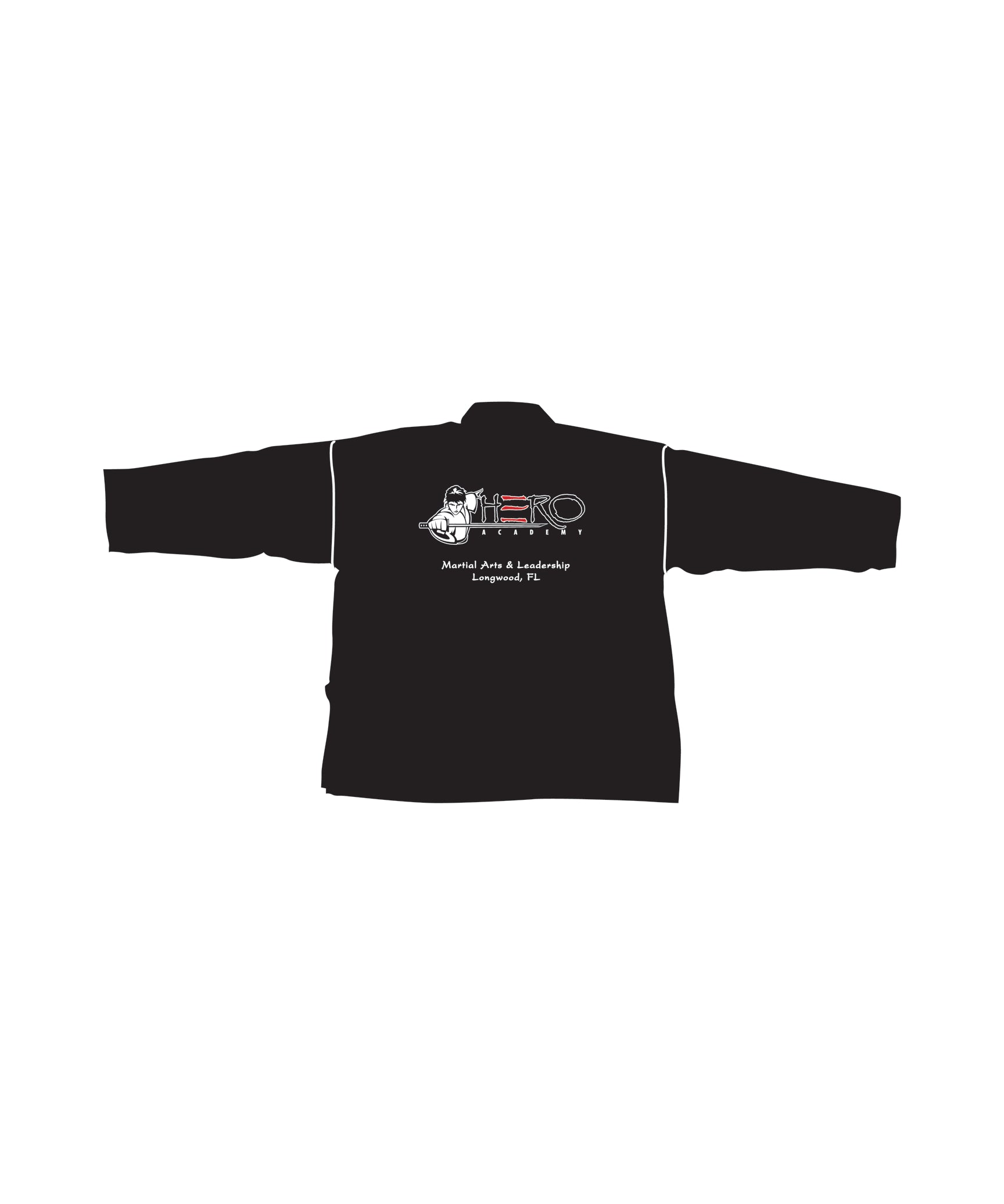 Middleweight Elastic Uniform, Black