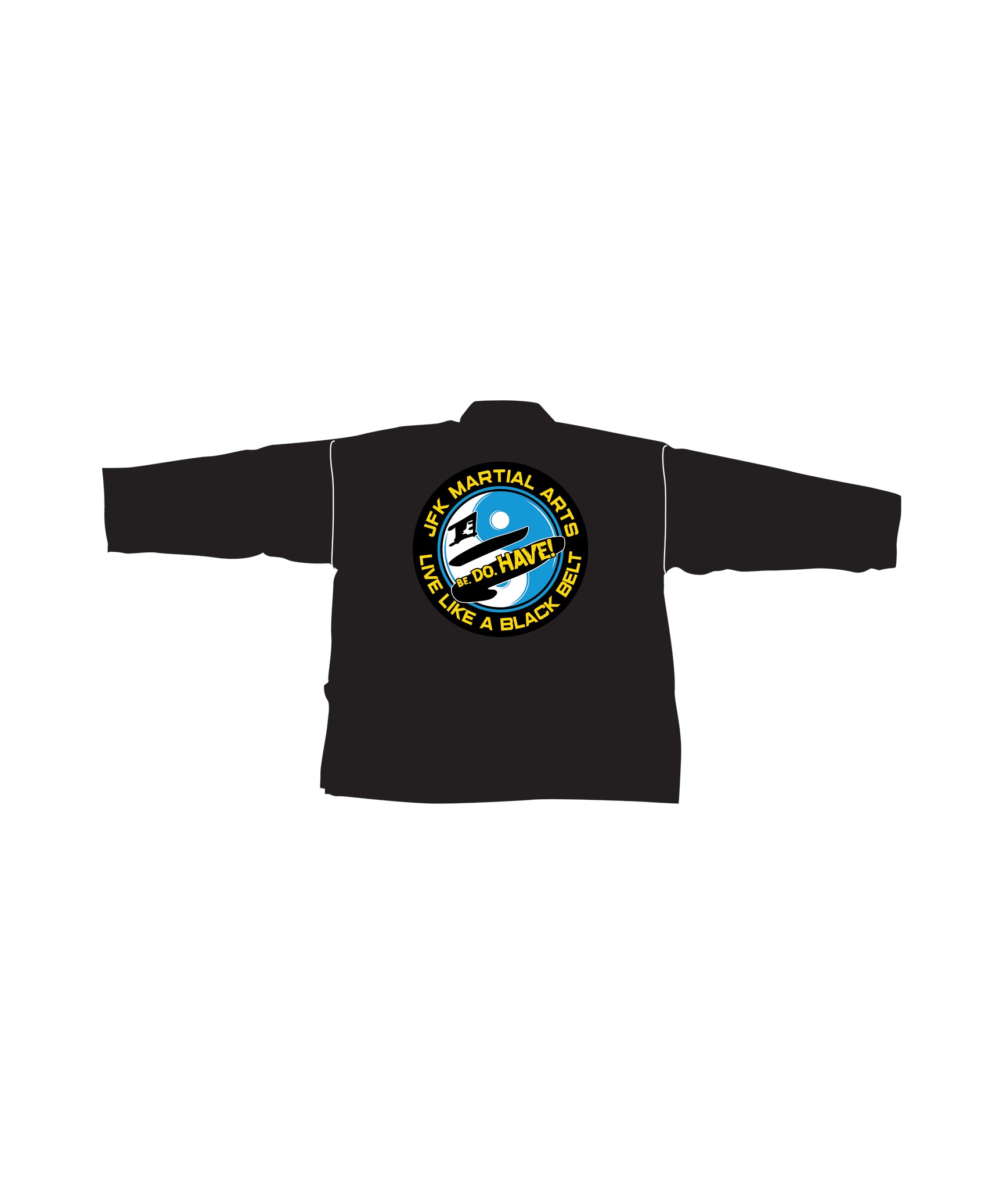 Lightweight Student Uniform, Black