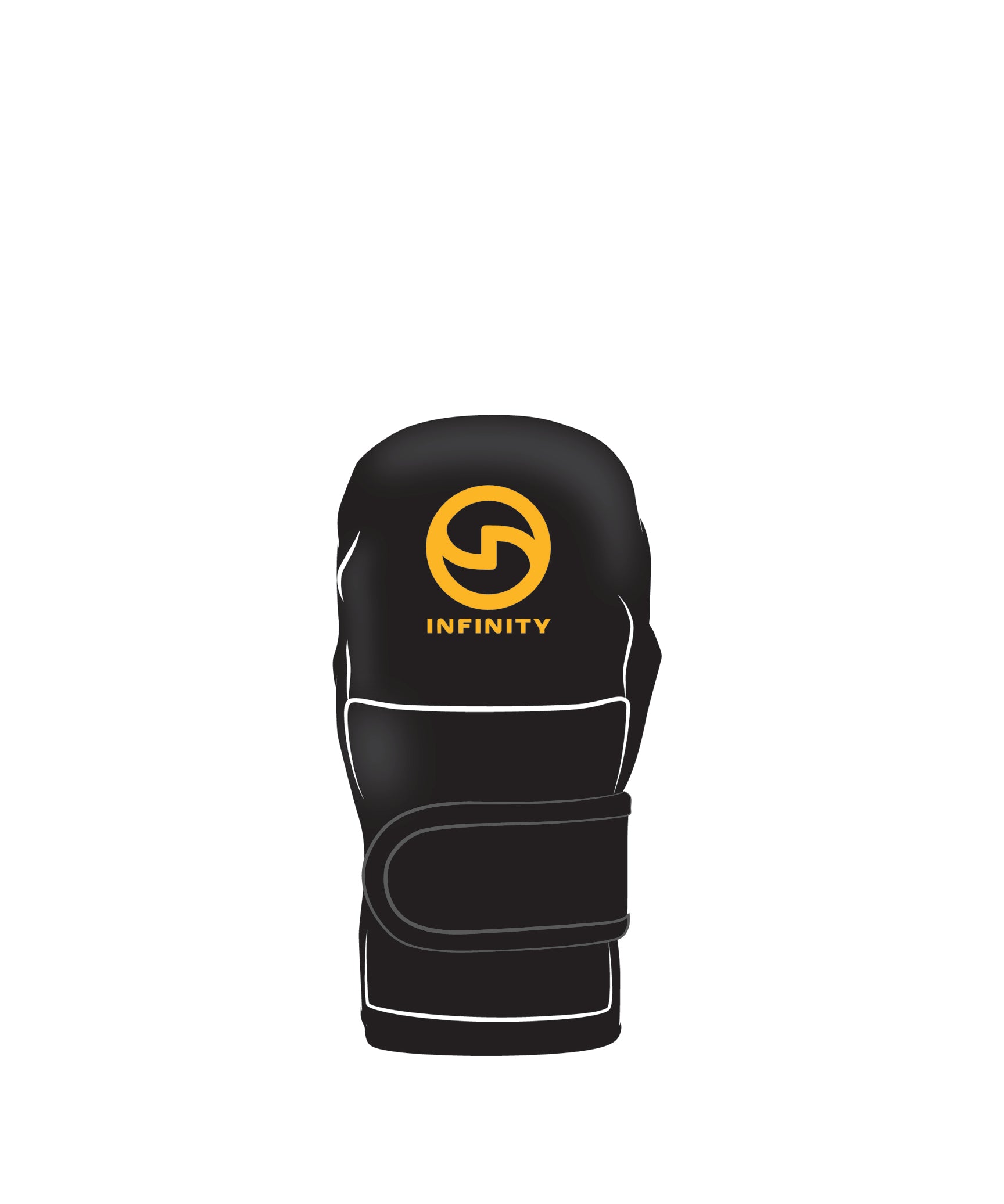 Custom Leather Mma Training Glove, Black