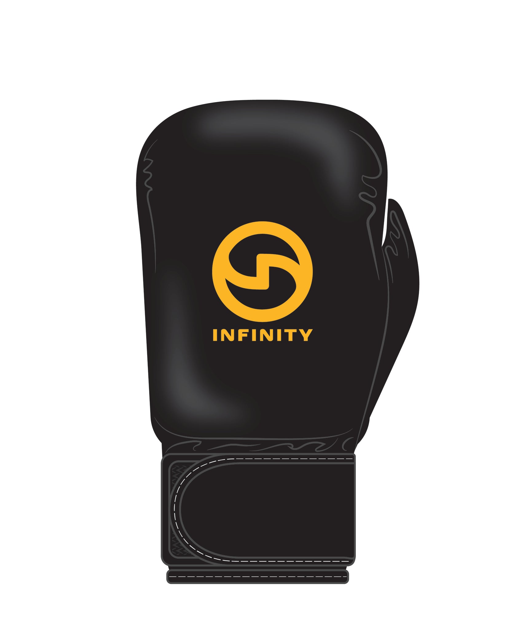Custom Boxing Glove, Black