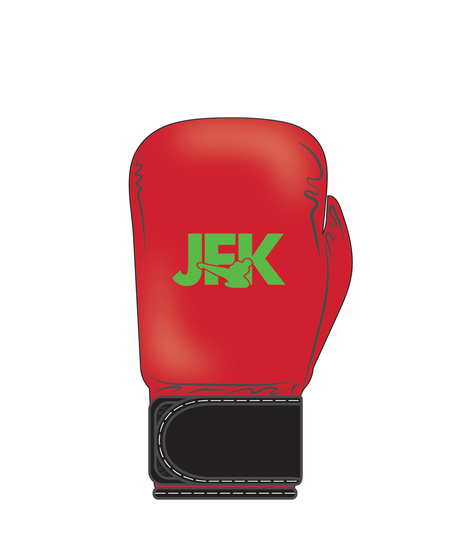Custom Boxing Glove, Red