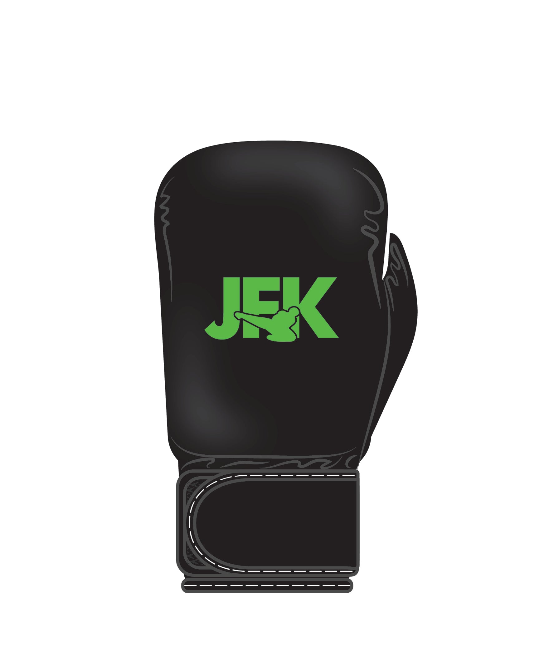 Custom Boxing Glove, Black