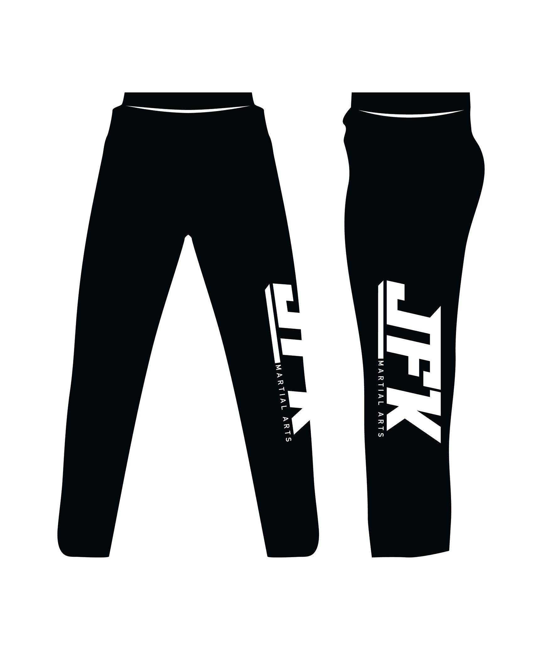 Mat Pant Custom, Black