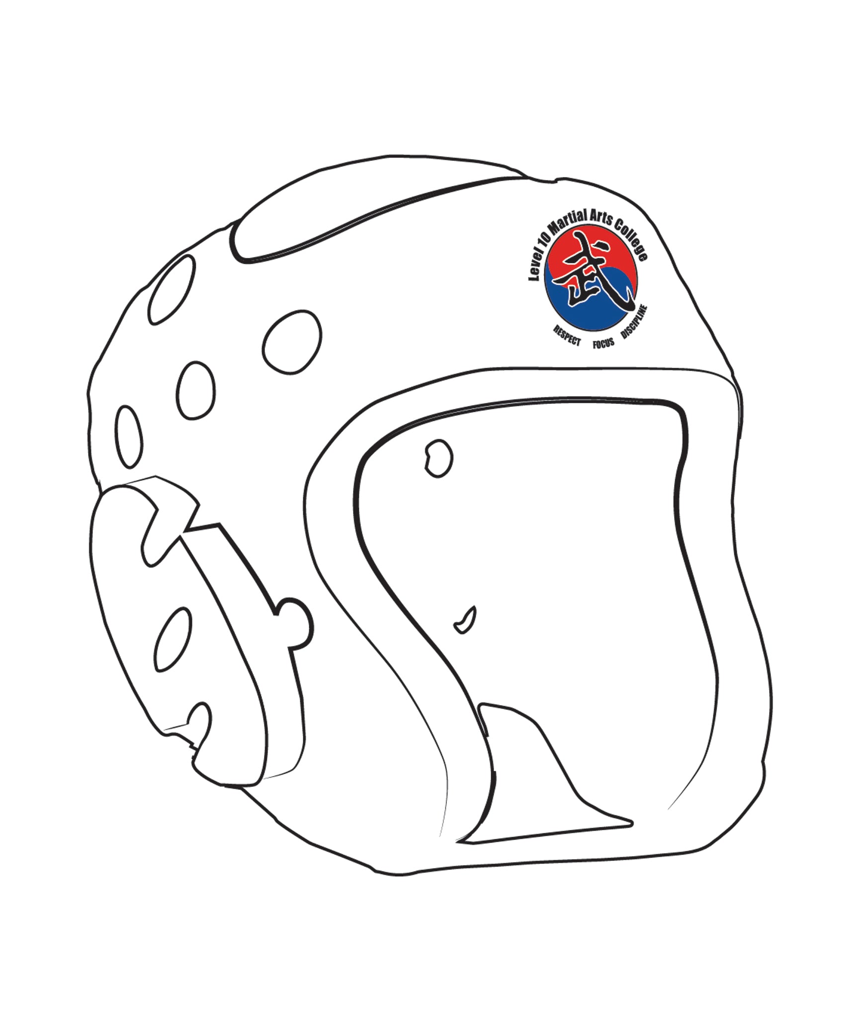 Century Headgear Custom, White
