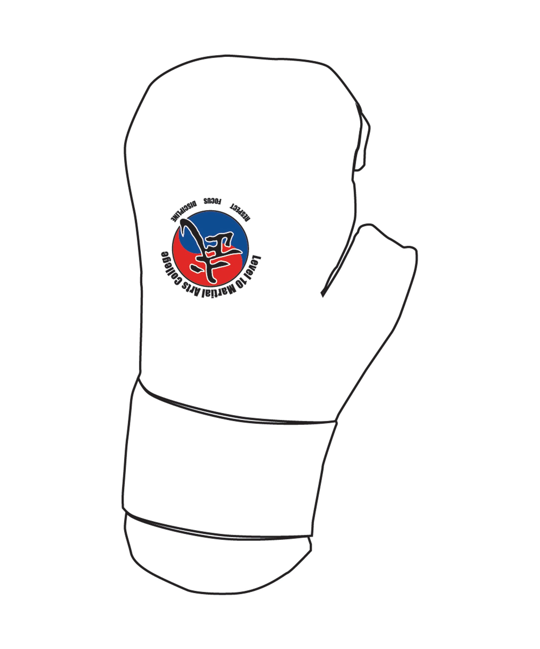 Century Glove Blank, White