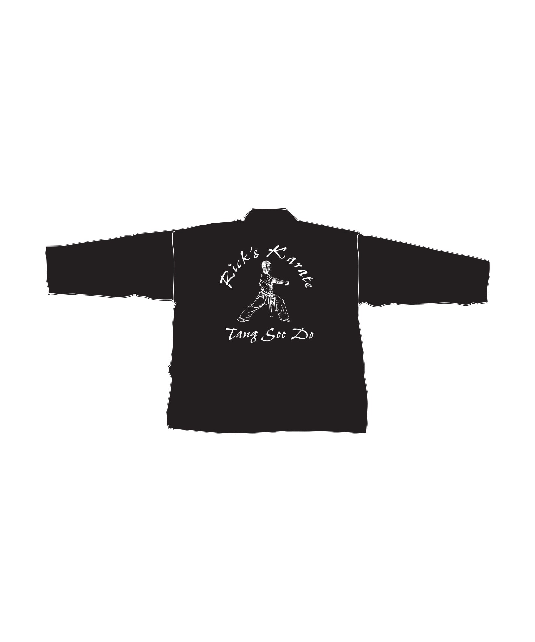 Lightweight Student Uniform, Black