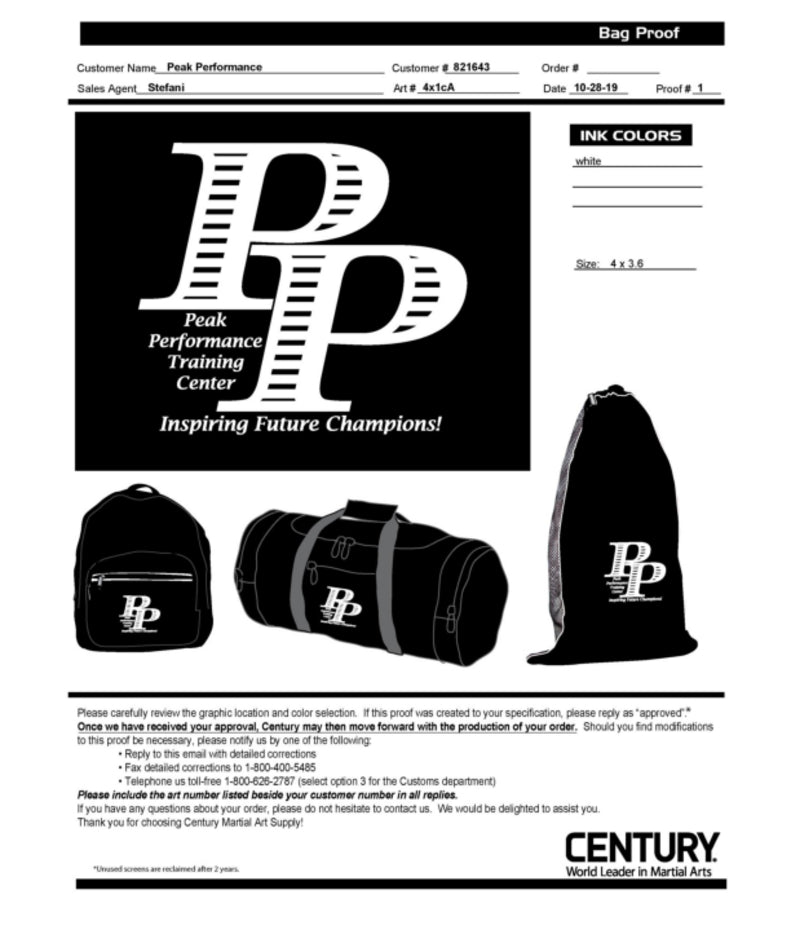 CUSTOM BACK PACK BLK, Black