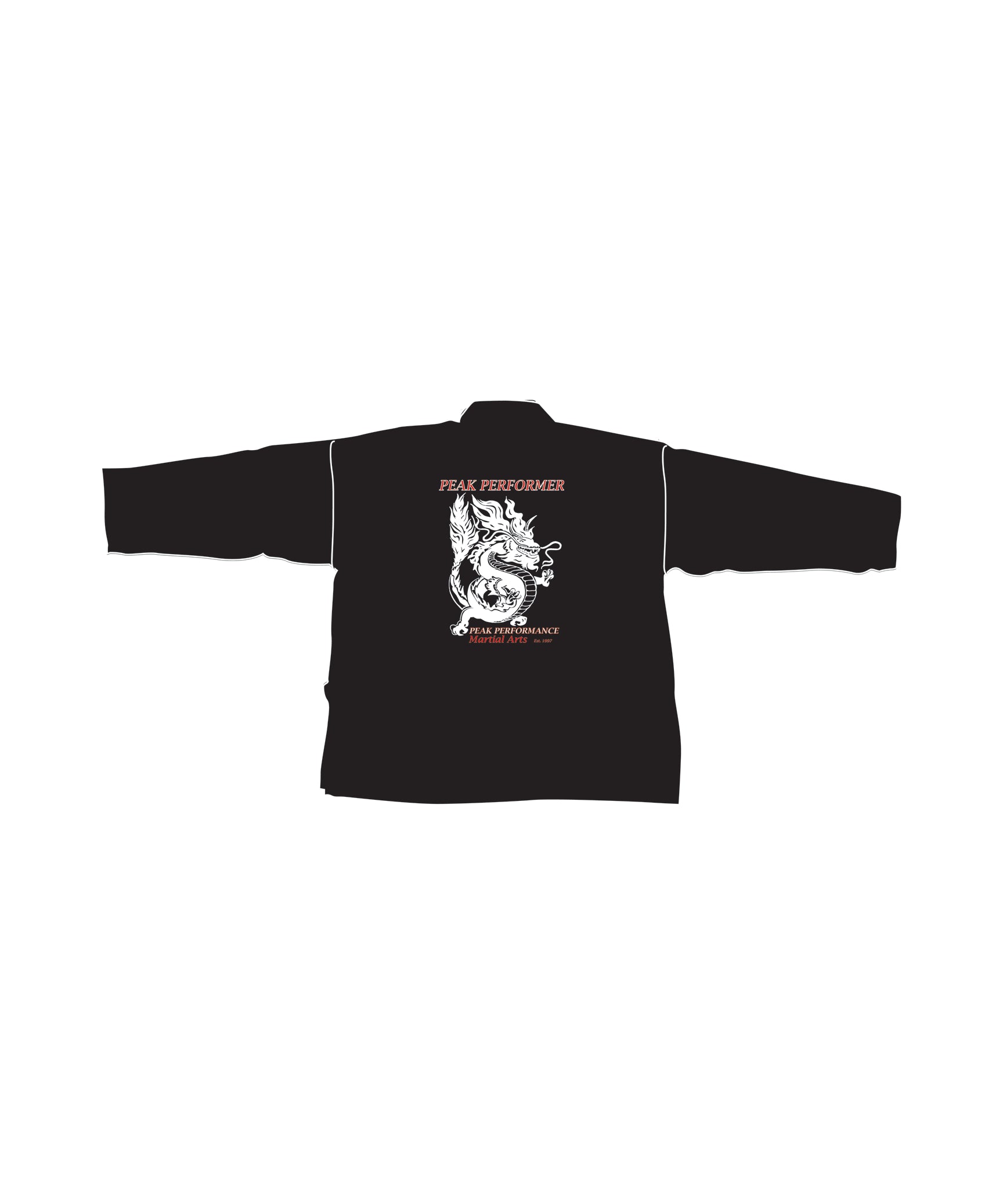 Lightweight Student Uniform, Black