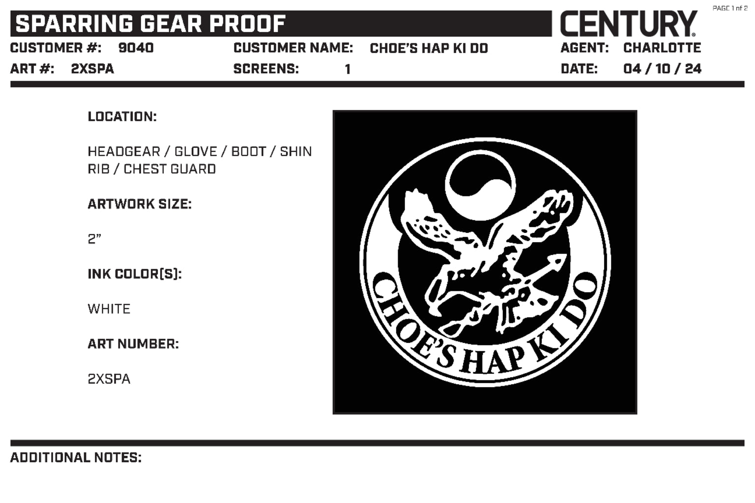 Century Glove Blank, Black