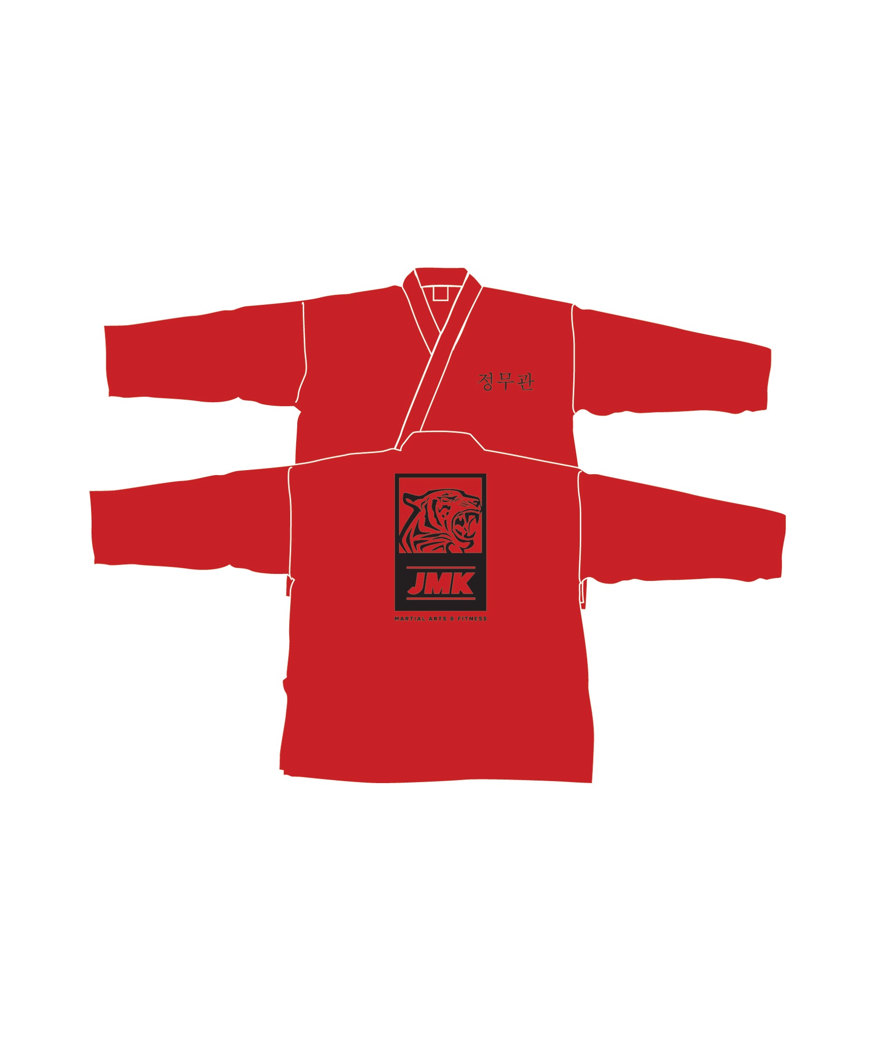 Student Elastic Uniform, Red