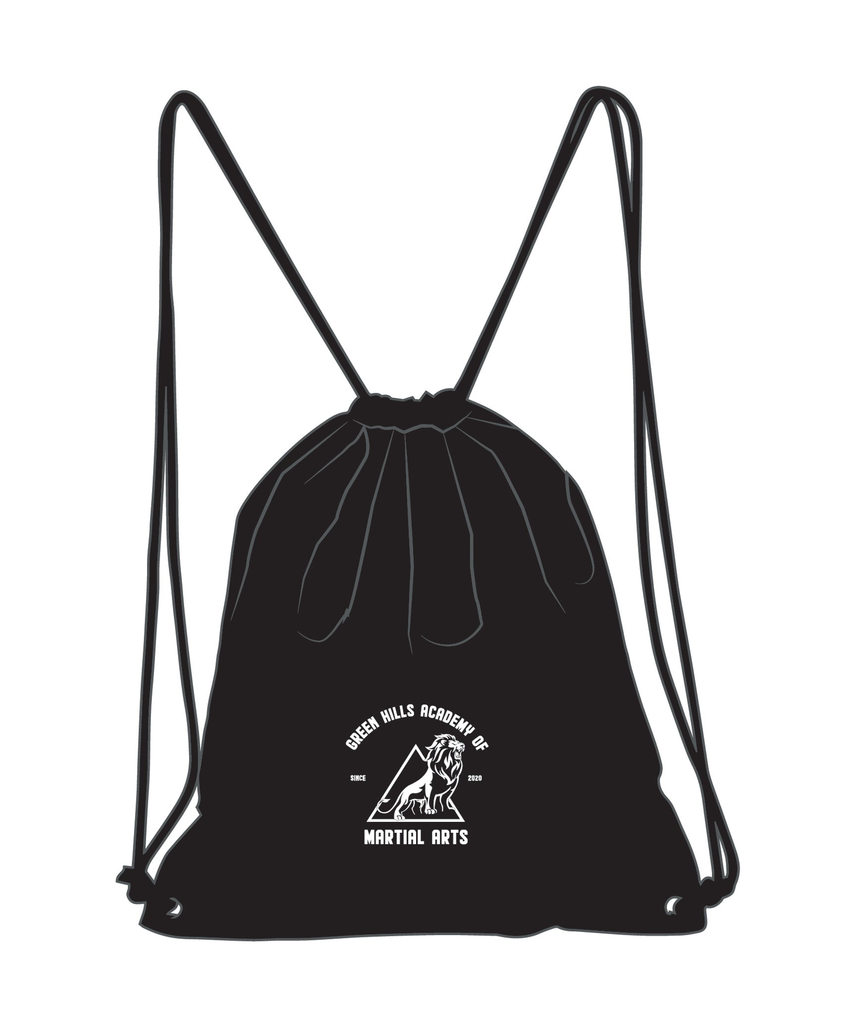 CUSTOM SLING PACK BLK, Black
