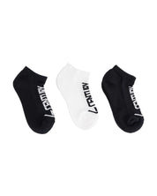 Century Apex Ankle Socks Three Pack Black White