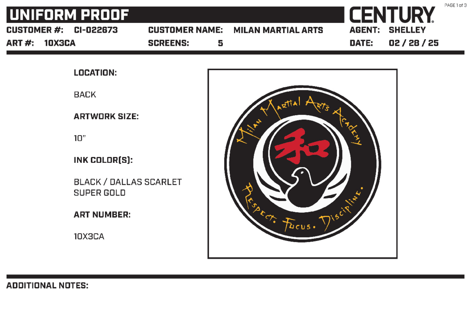 Lightweight Student Uniform, White