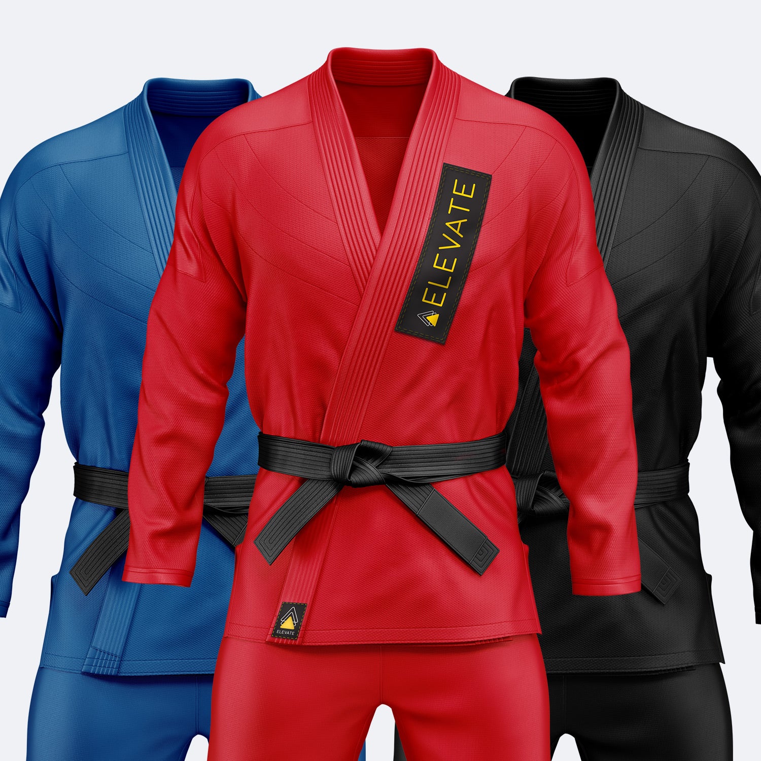 custom printed martial artist uniforms