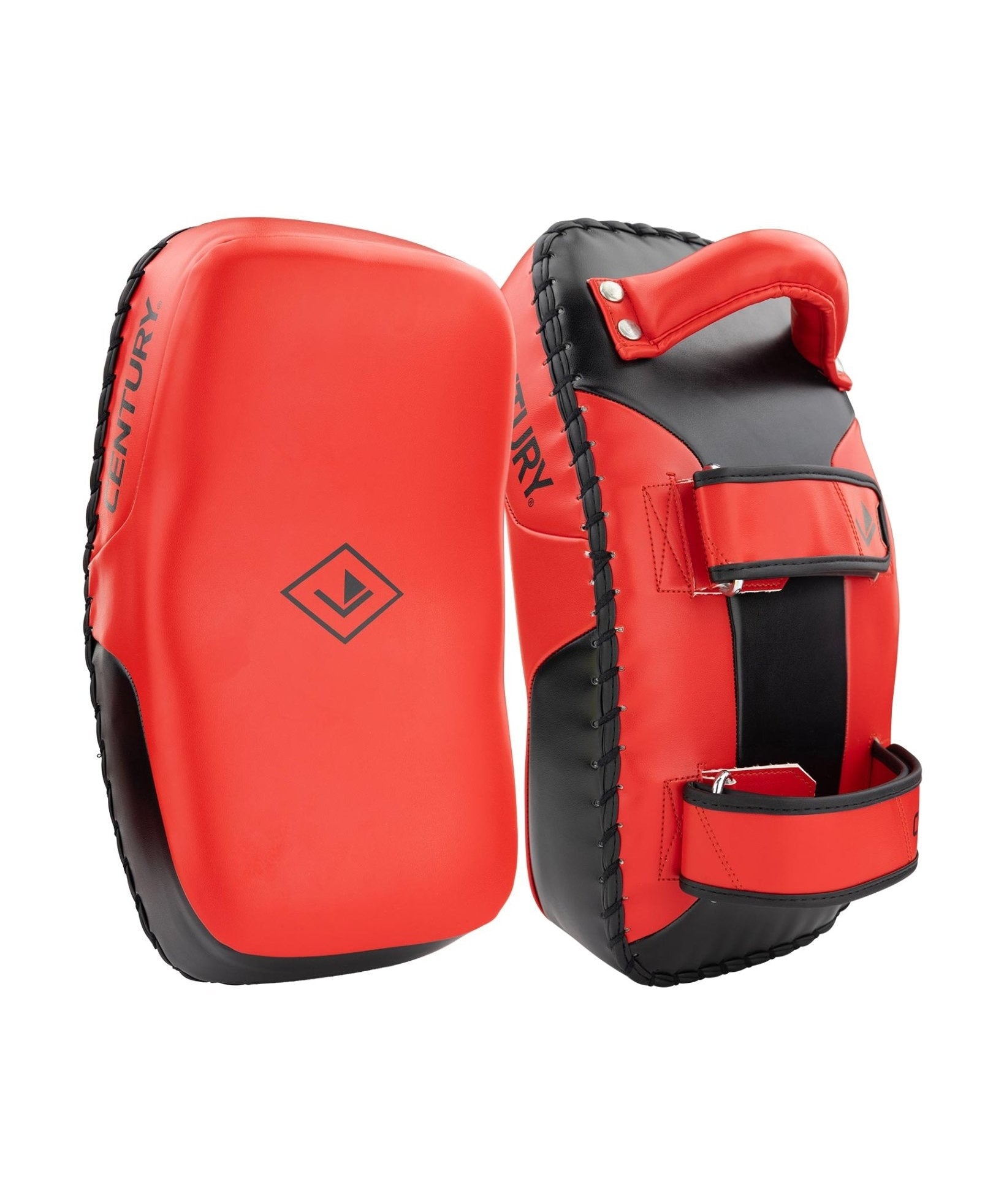 Drive Curved Muay Thai Pad Pair Red