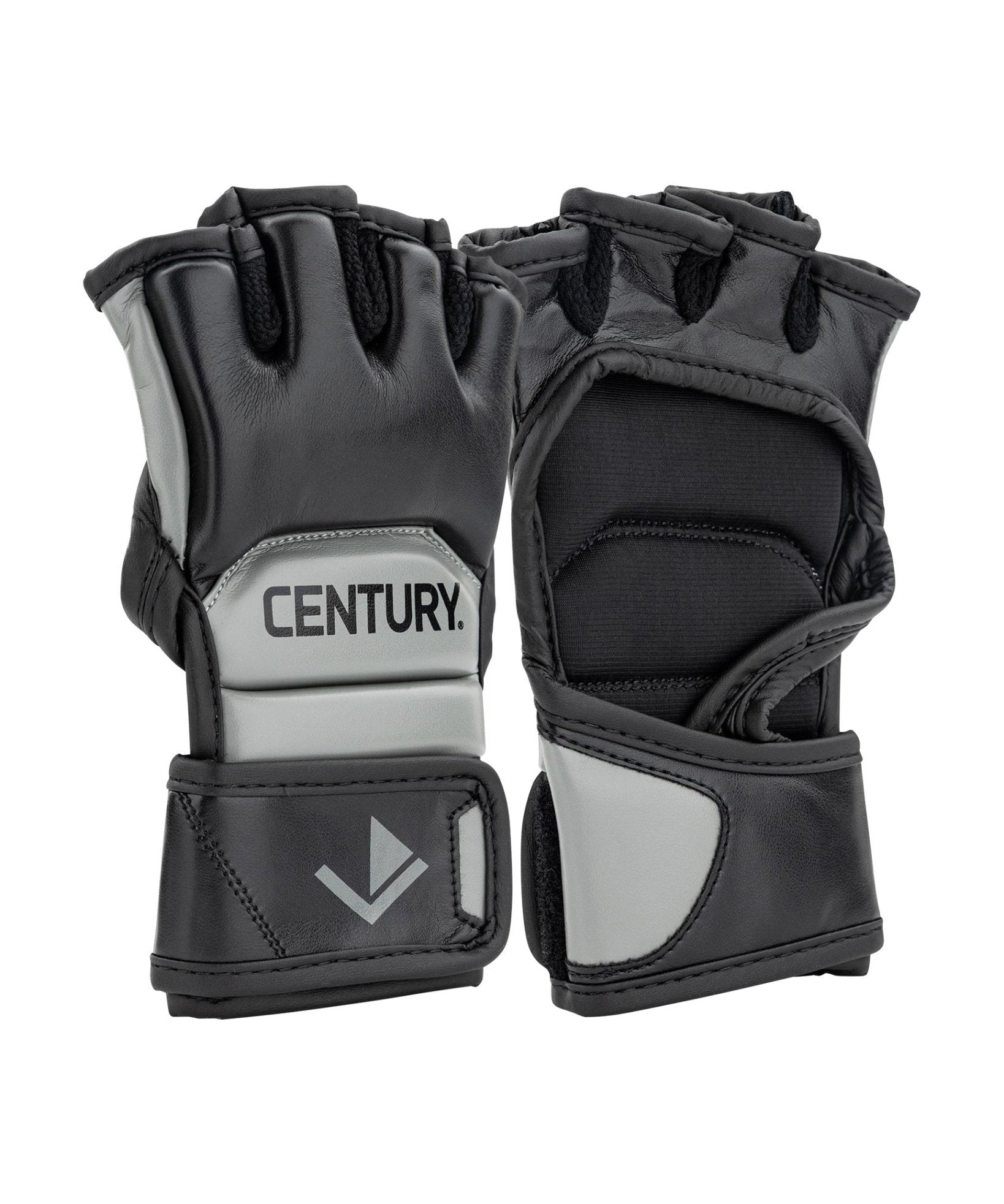Drive Youth Fight Gloves Grey Black