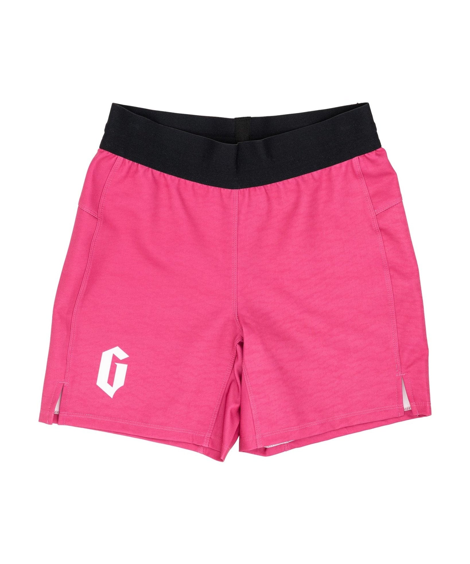 Gameness Girl's Tempest Grappling Shorts Pink Blue