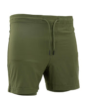 Gameness Men's Lined Wazaflex Short - 5" Rifle Green